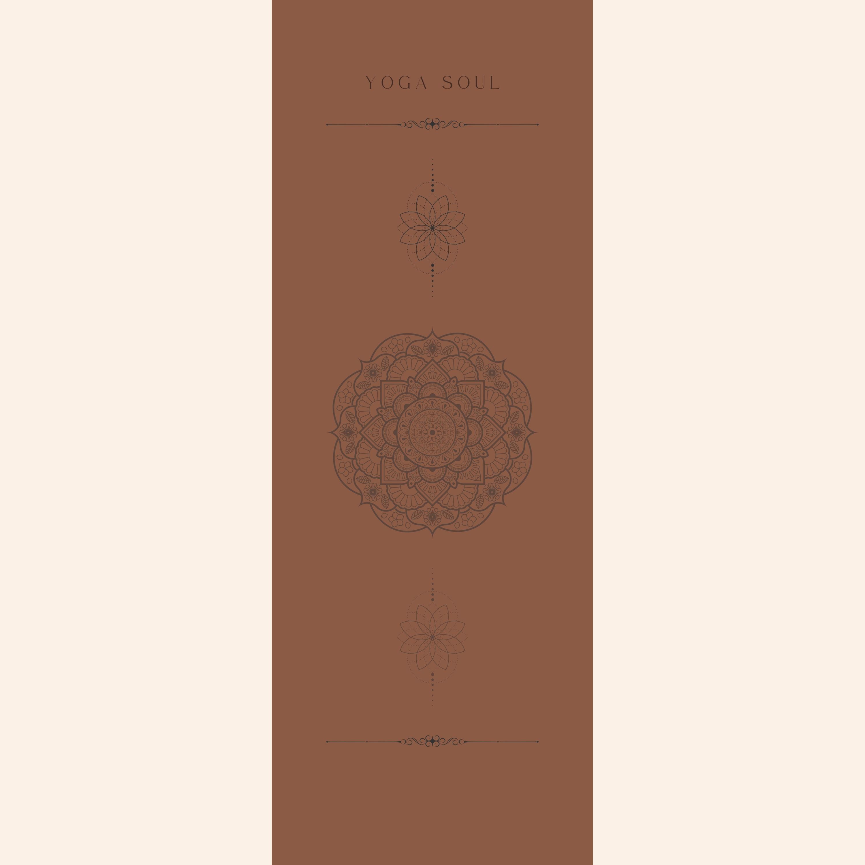 PowerPro Yoga Mat | Caramel Mandala