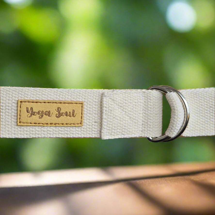 Yoga Strap | D-Ring | Purity - Yoga Soul
