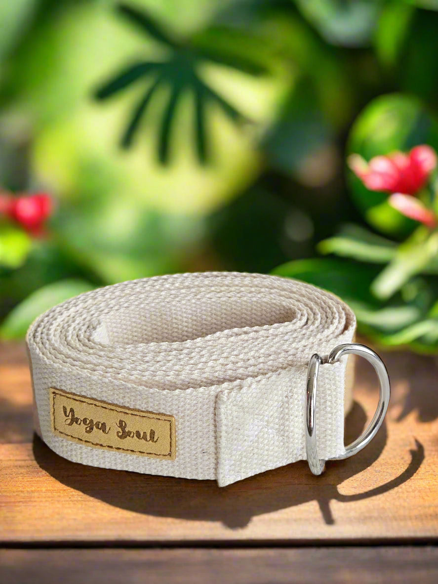 Yoga Strap | D-Ring | Purity - Yoga Soul
