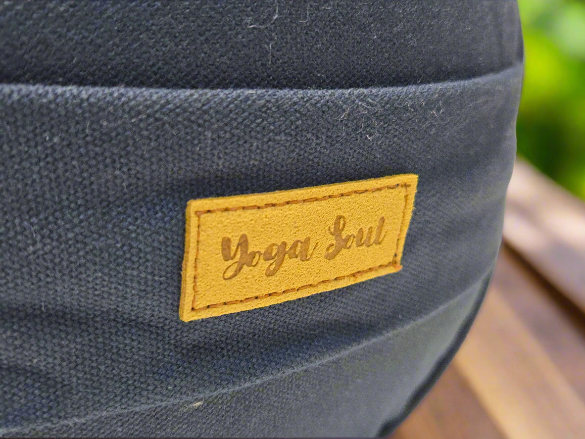 Round Yoga Bolster | Pure | Navy