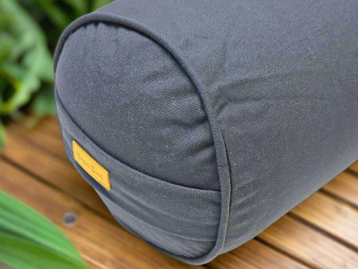 Round Yoga Bolster | Pure | Navy
