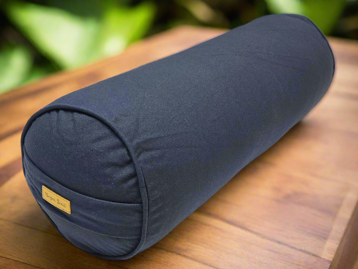 Round Yoga Bolster | Pure | Navy