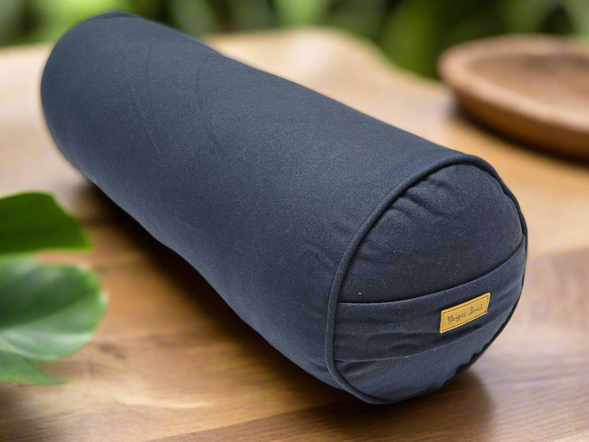 Round Yoga Bolster | Pure | Navy