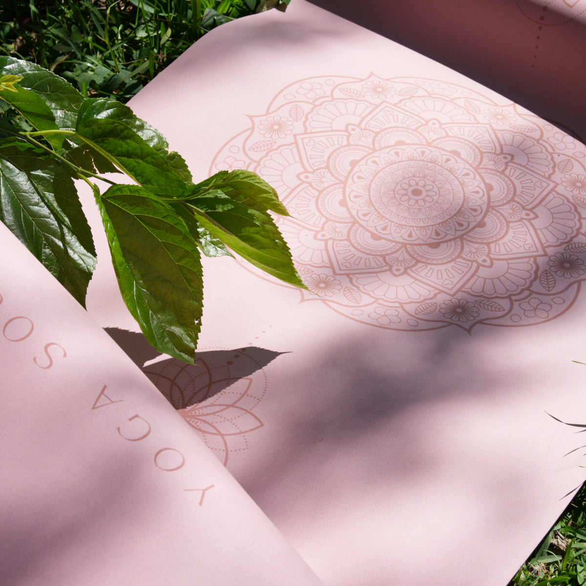 PowerPro Yoga Mat | Mandala Blush