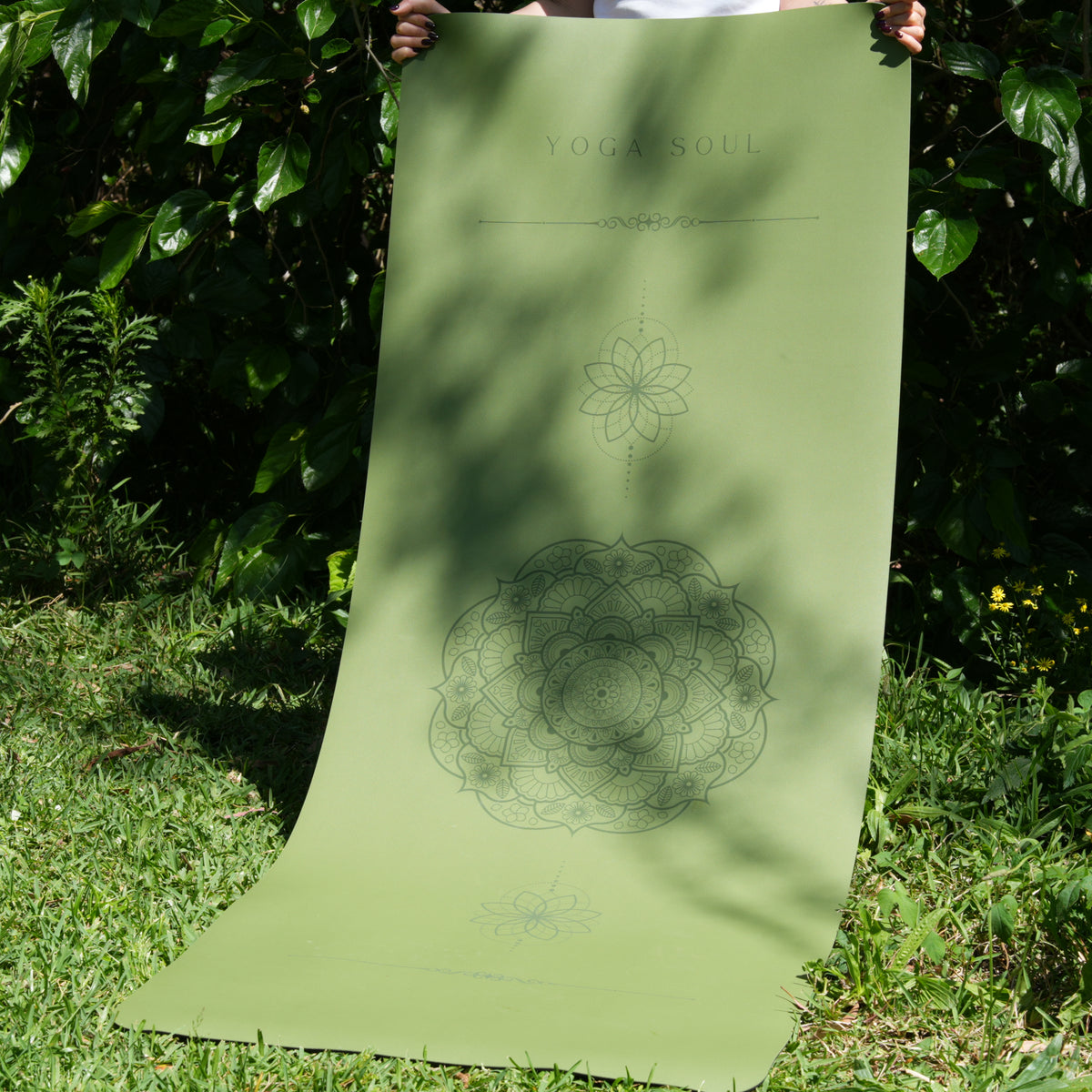PowerPro Yoga Mat | Mandala Olive