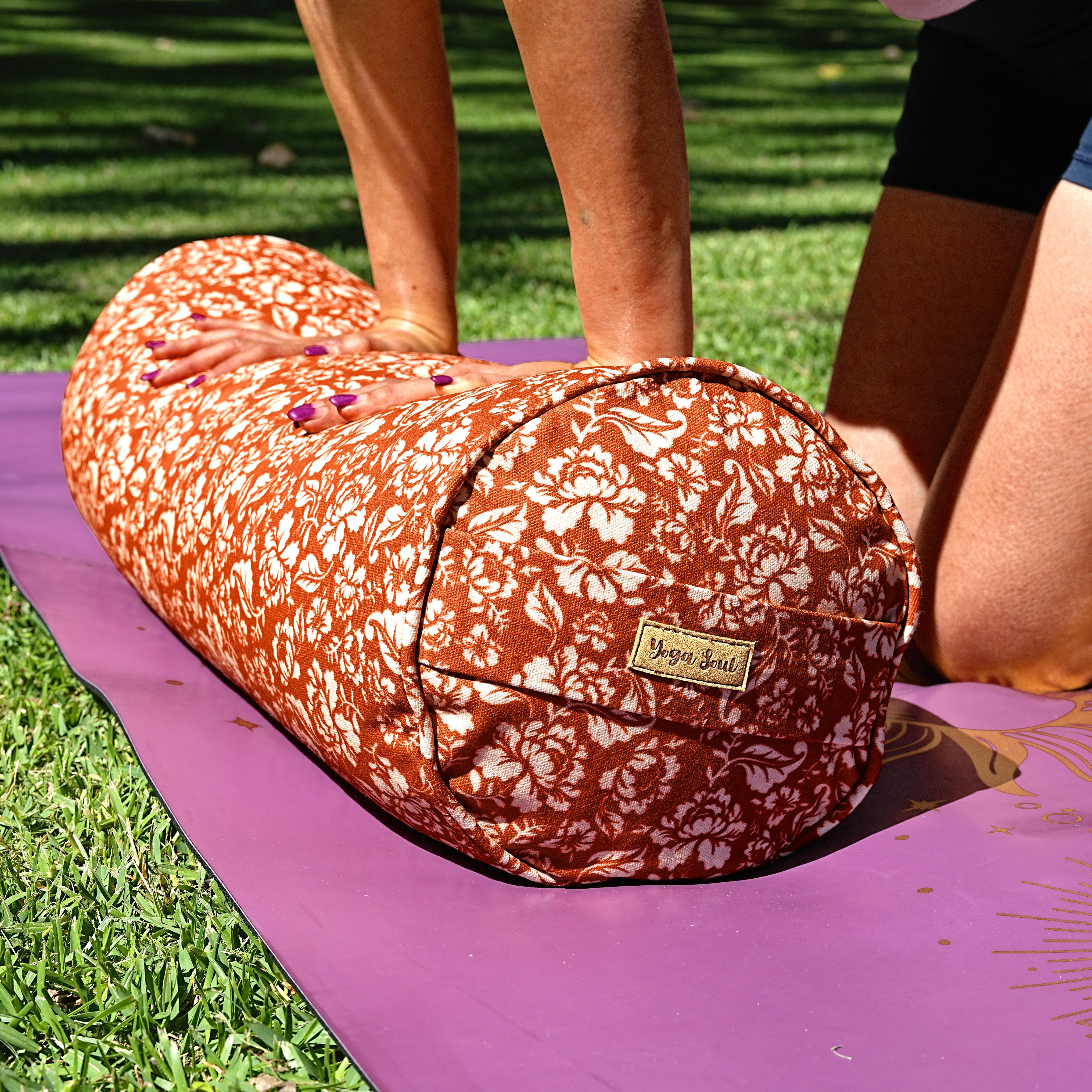 Round Yoga Bolster | Ananda Rose | Earth Harmony
