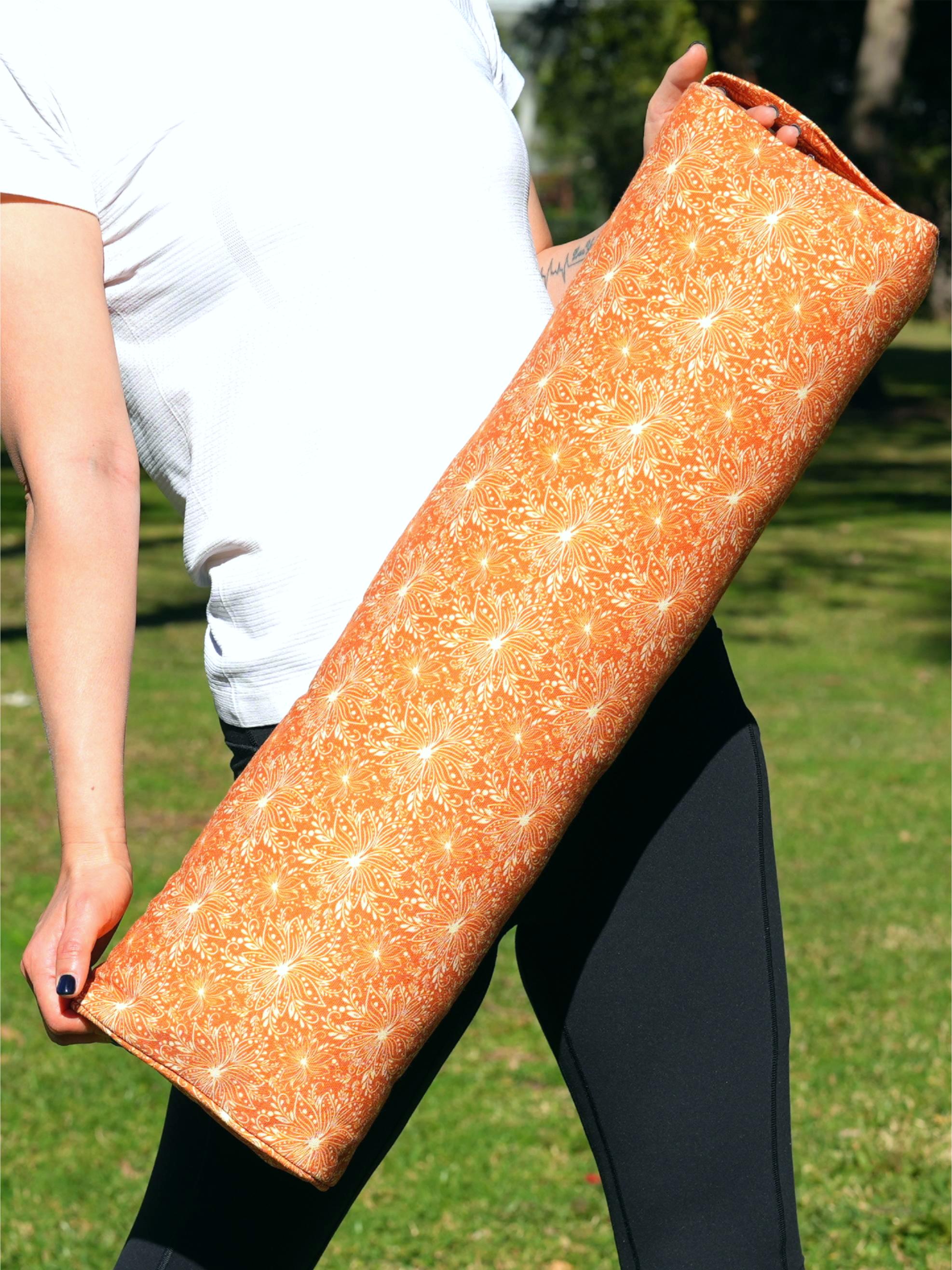Pranayama Yoga Bolster | Lotus | Earth
