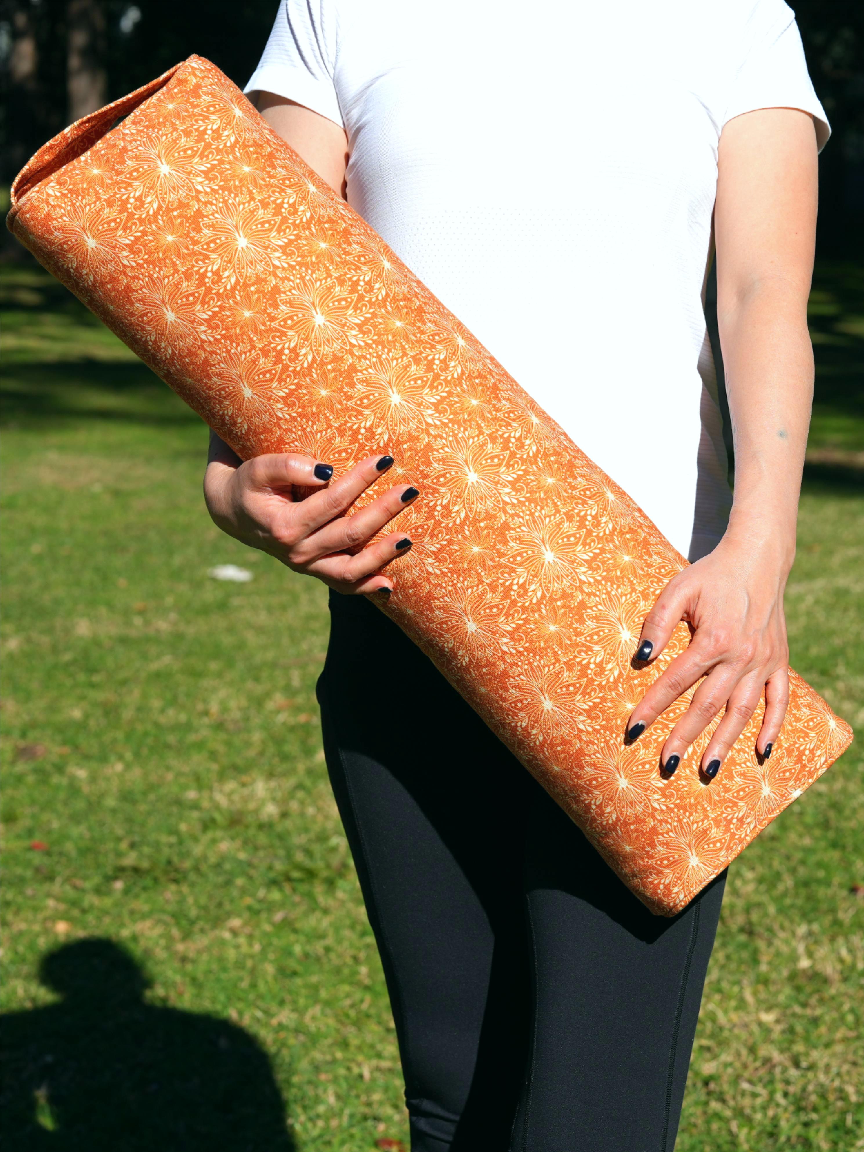 Pranayama Yoga Bolster | Lotus | Earth