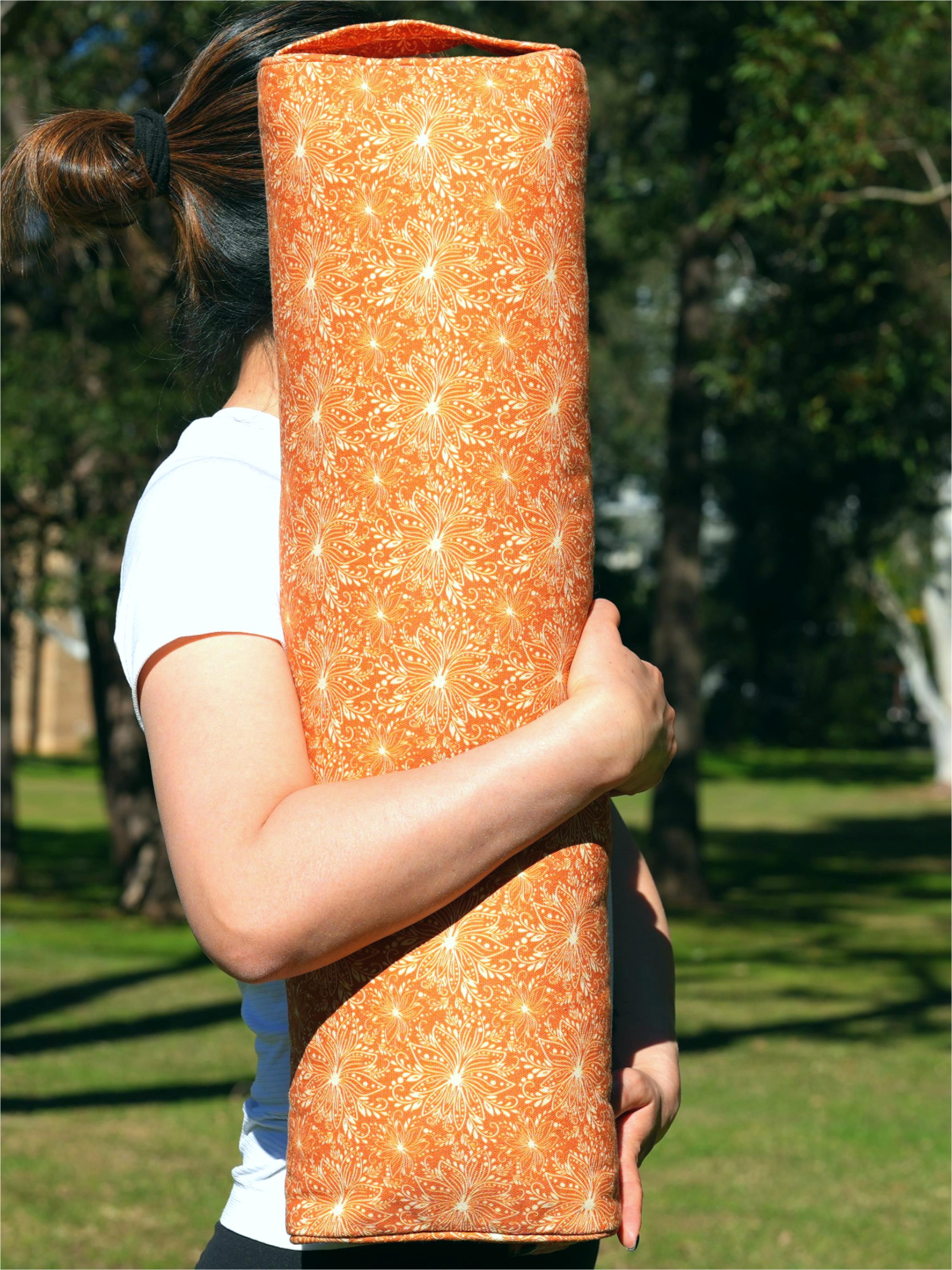 Pranayama Yoga Bolster | Lotus | Earth