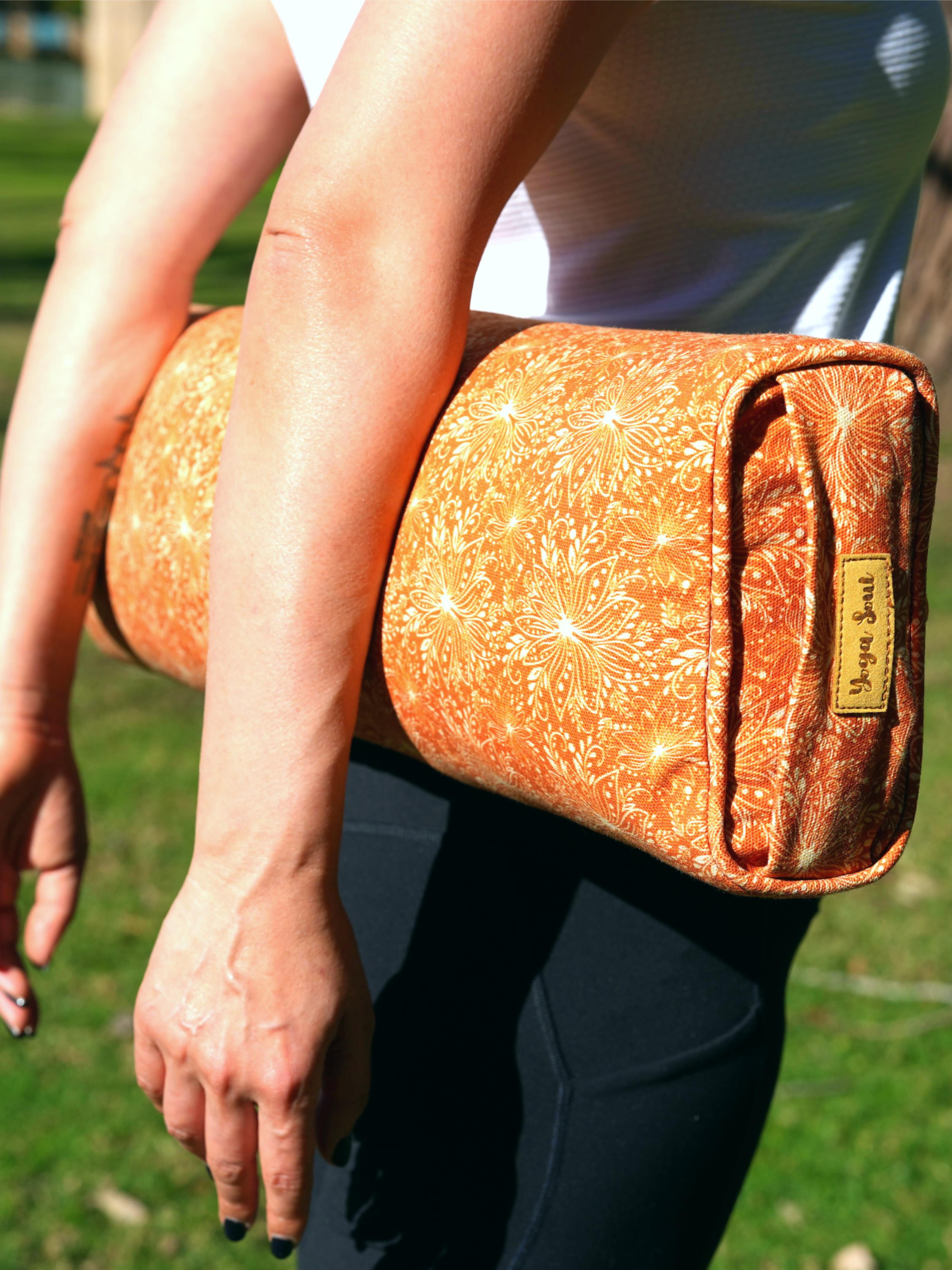Pranayama Yoga Bolster | Lotus | Earth