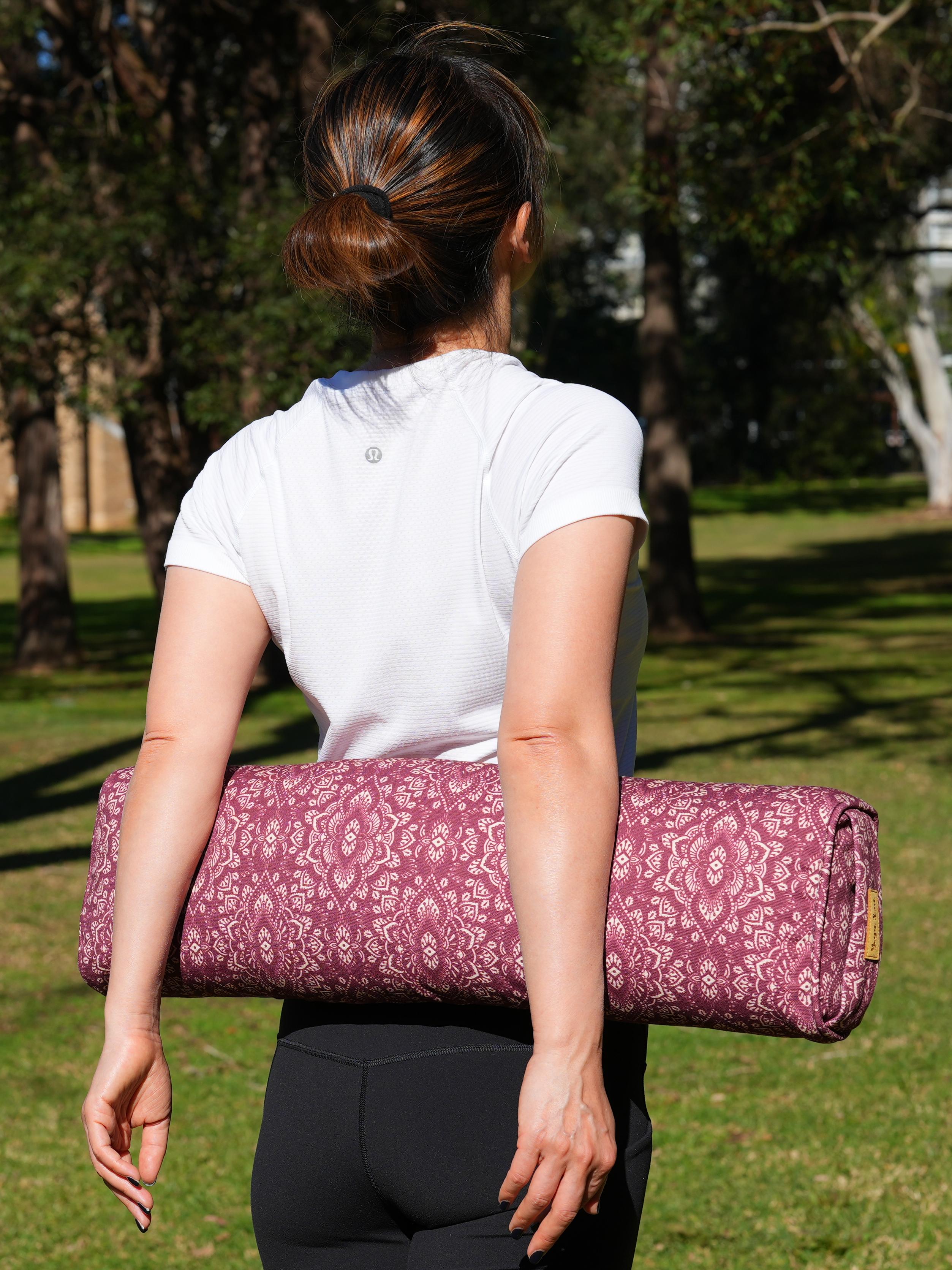 Pranayama Yoga Bolster | Mandala | Amethyst