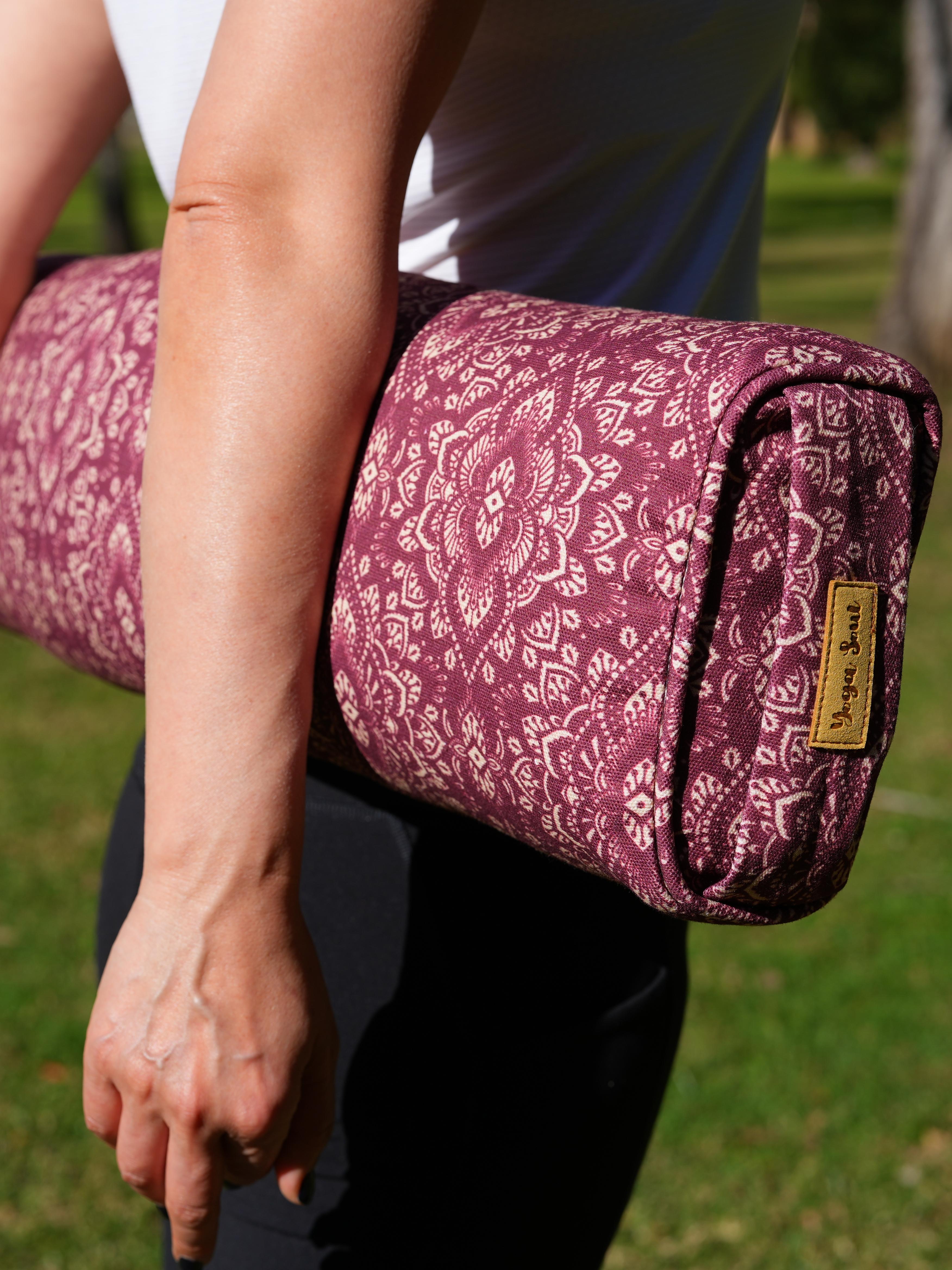 Pranayama Yoga Bolster | Mandala | Amethyst