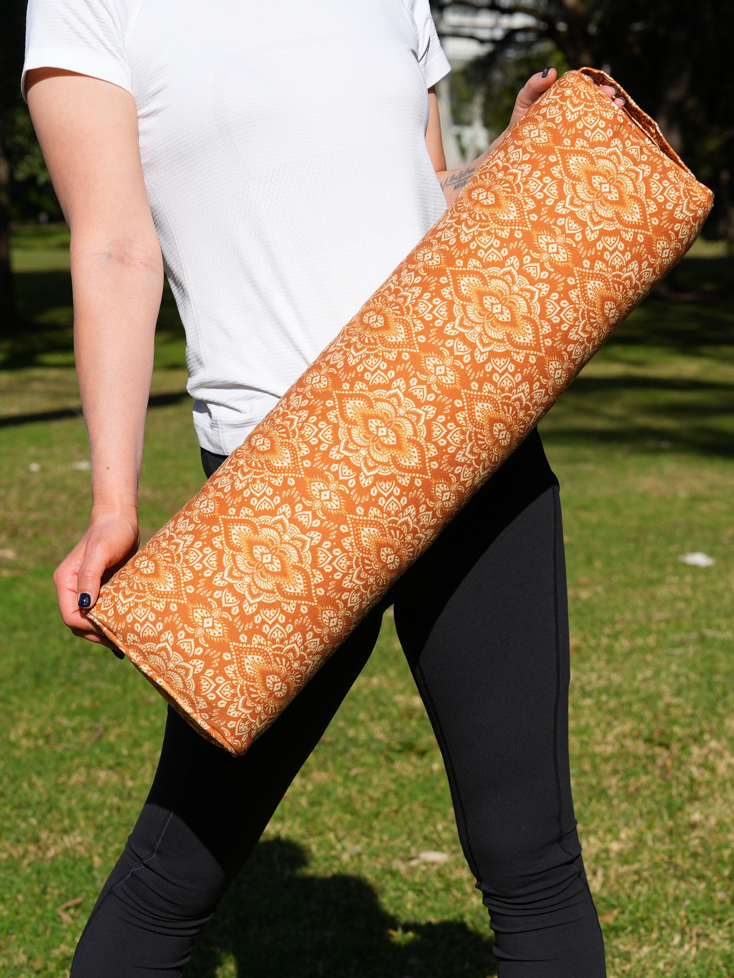 Pranayama Yoga Bolster | Mandala | Earth