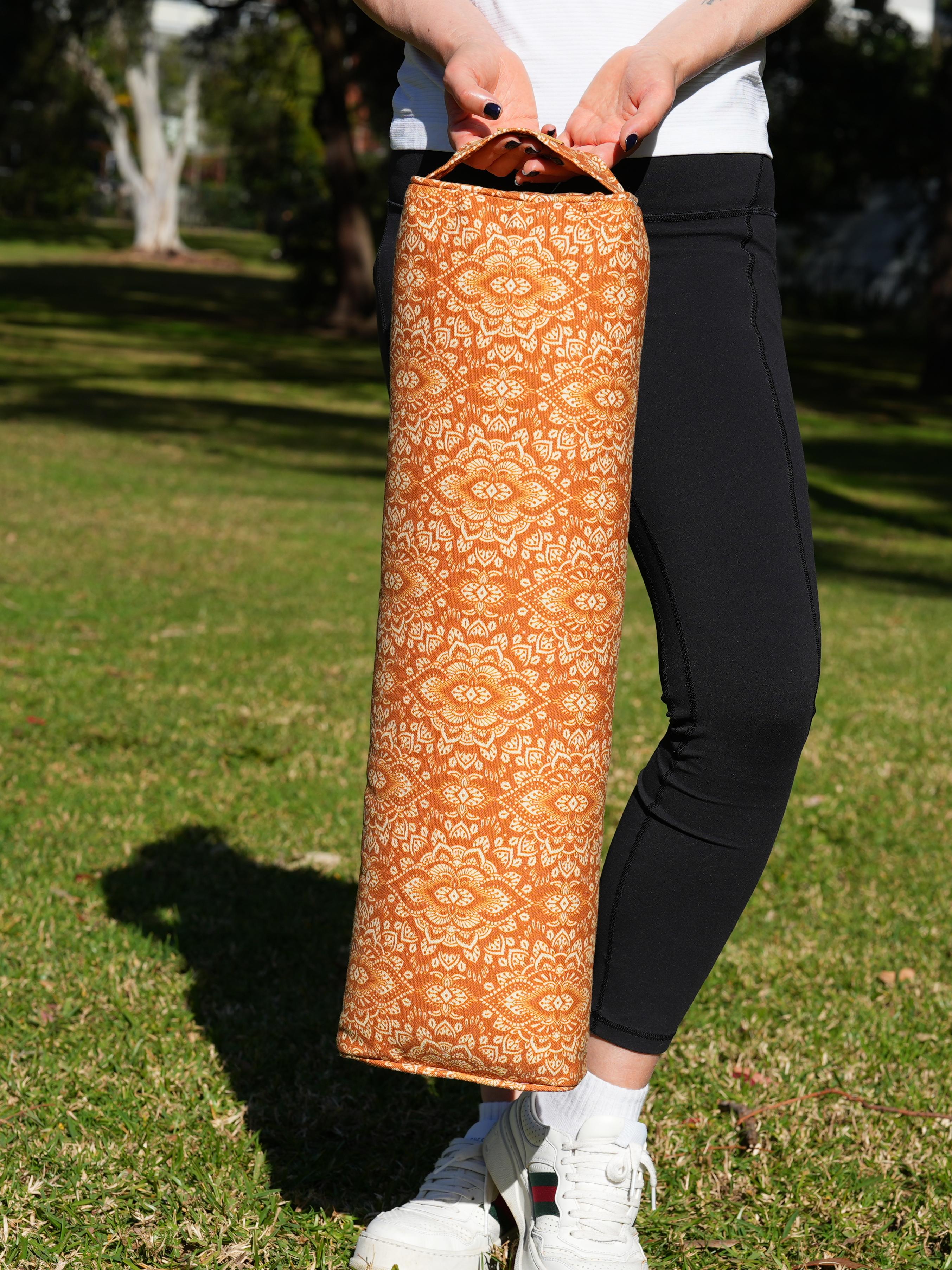 Pranayama Yoga Bolster | Mandala | Earth