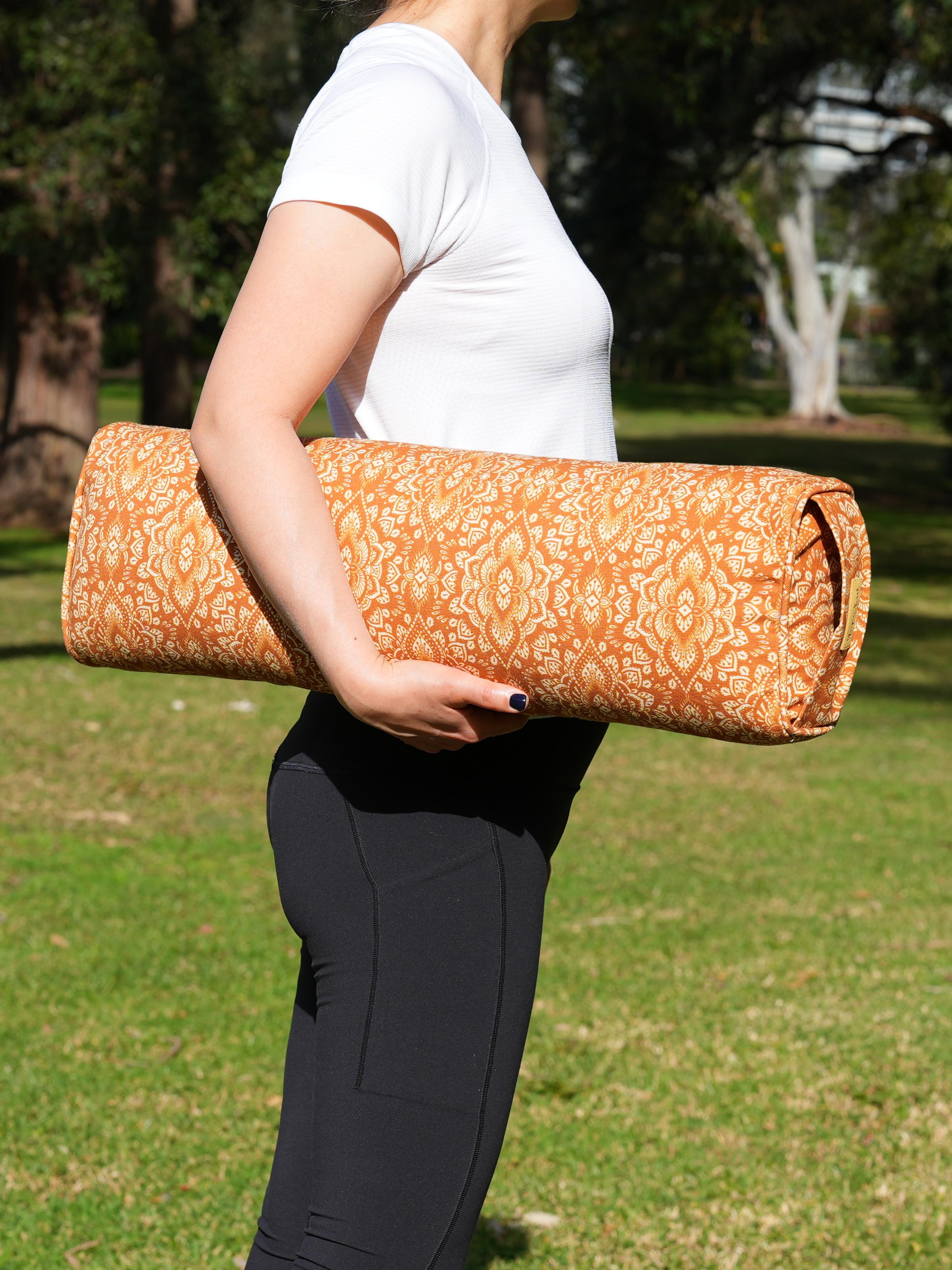 Pranayama Yoga Bolster | Mandala | Earth