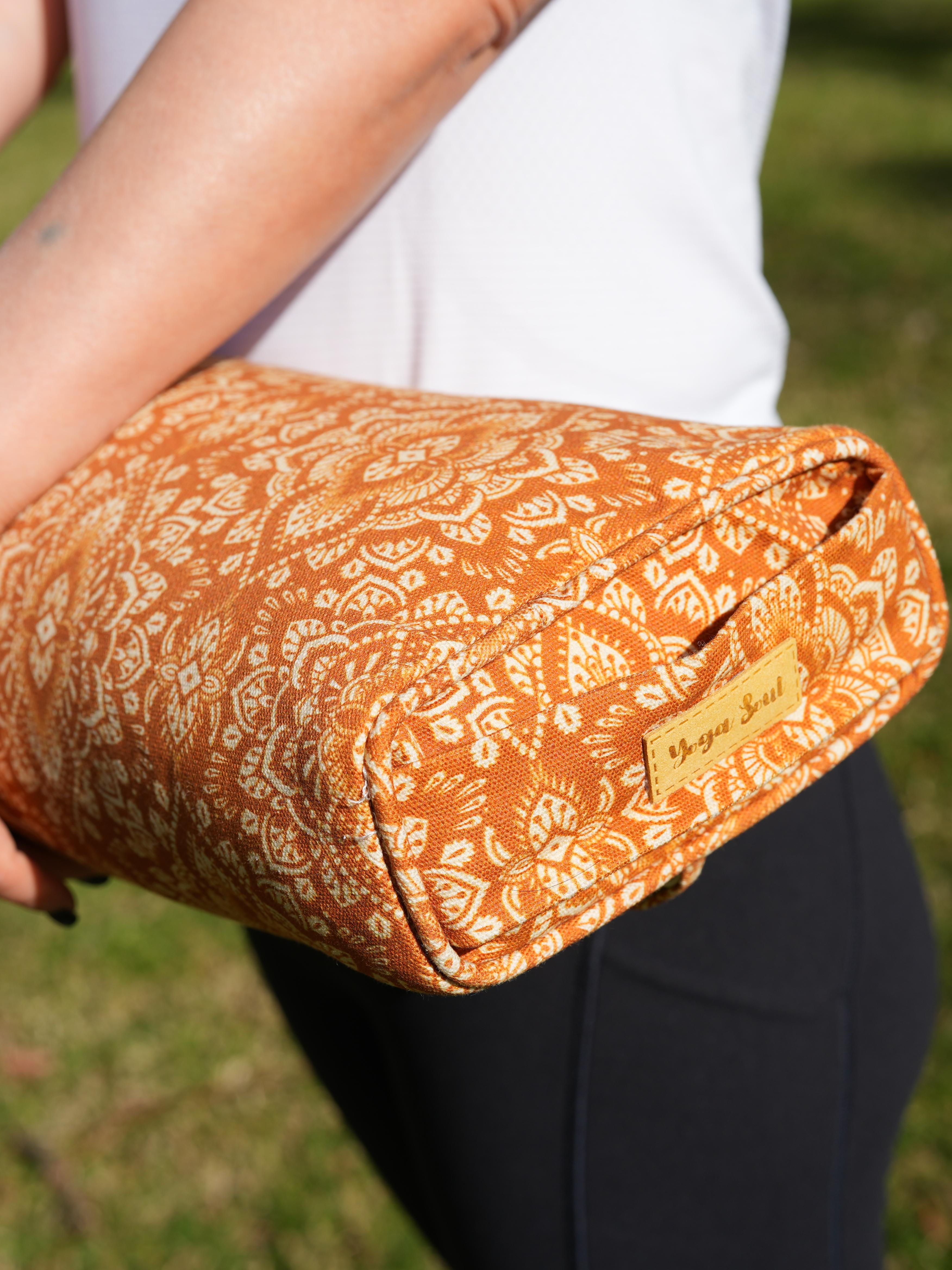 Pranayama Yoga Bolster | Mandala | Earth