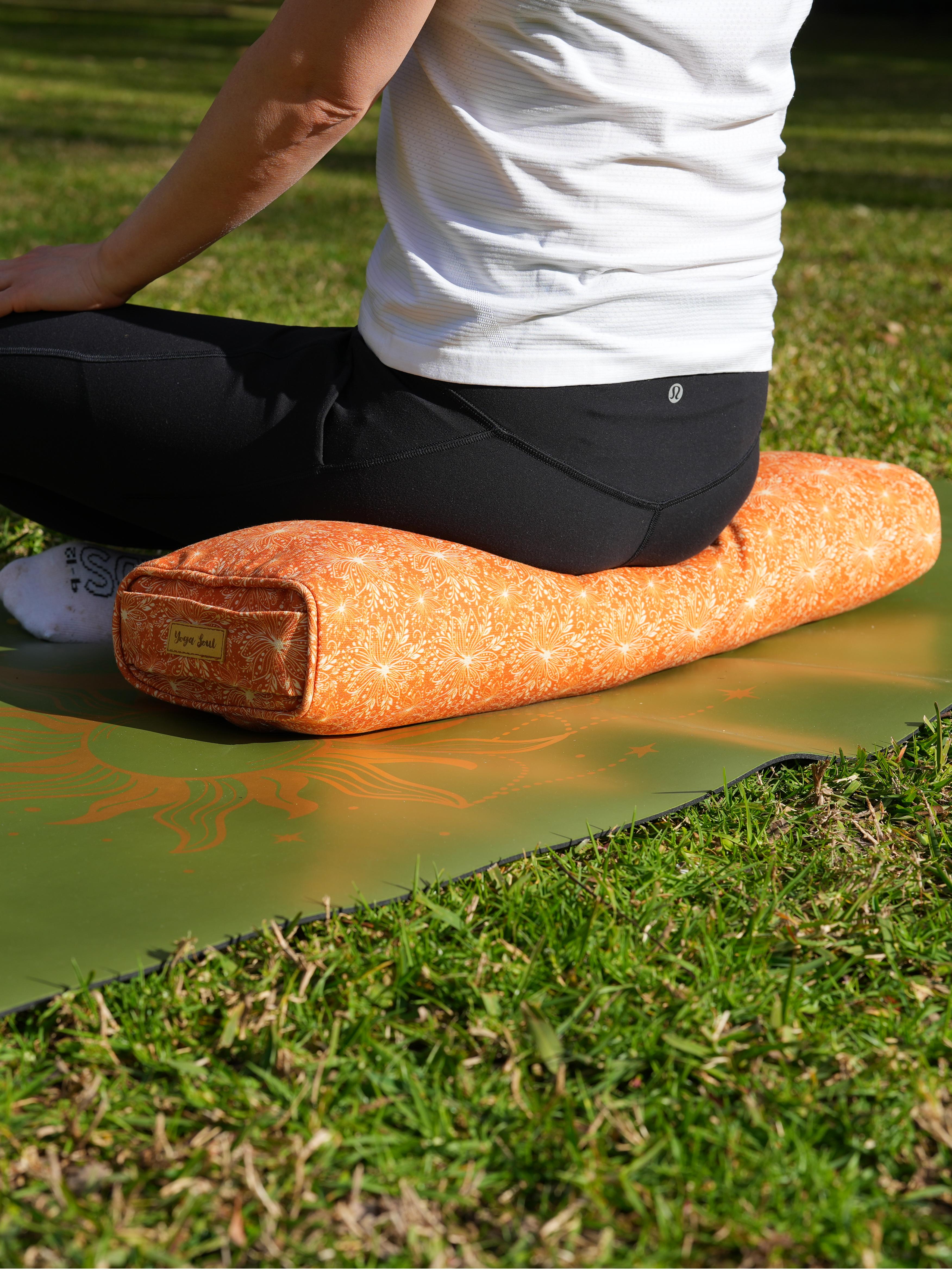 Pranayama Yoga Bolster | Lotus | Earth