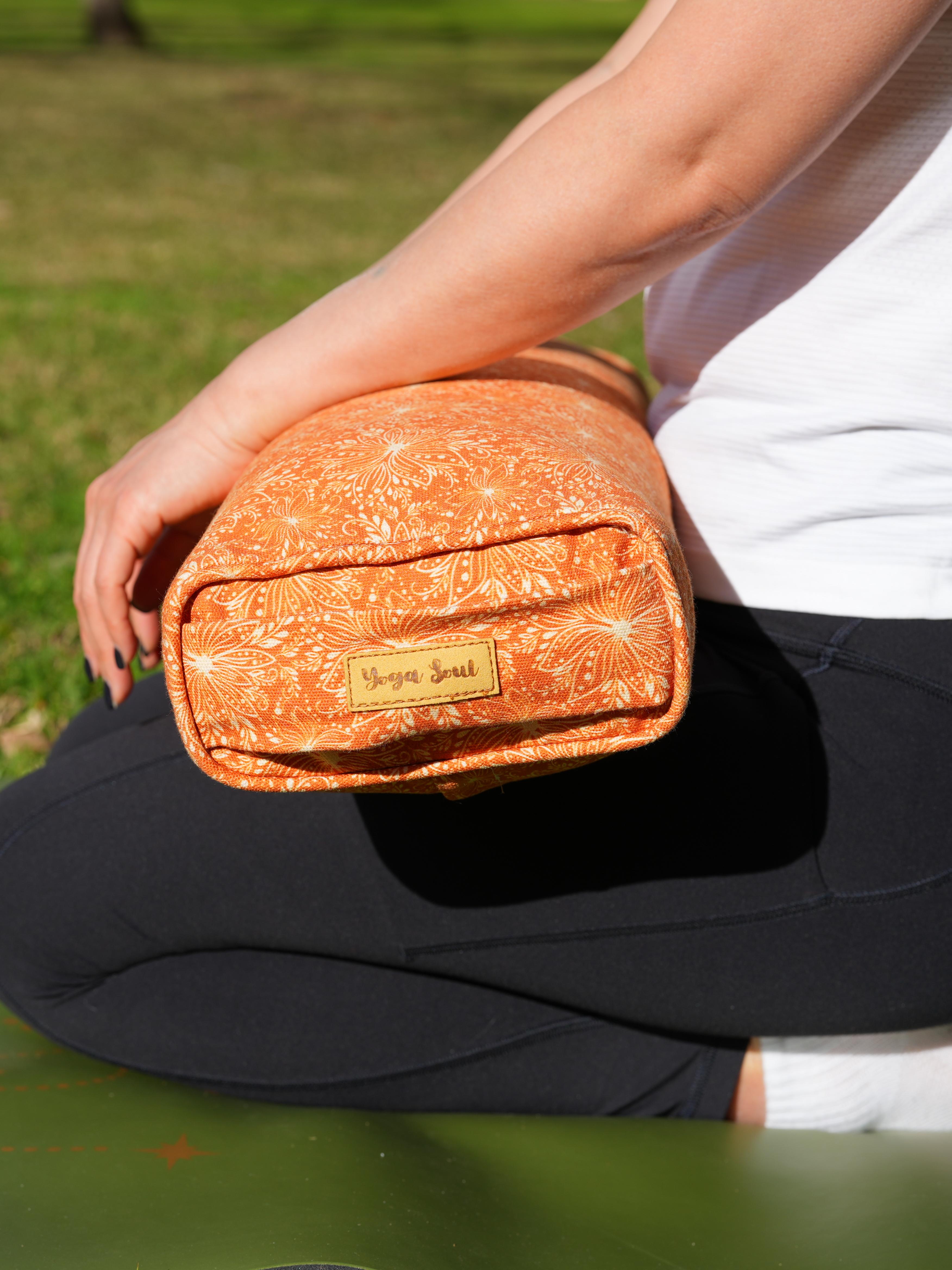 Pranayama Yoga Bolster | Lotus | Earth
