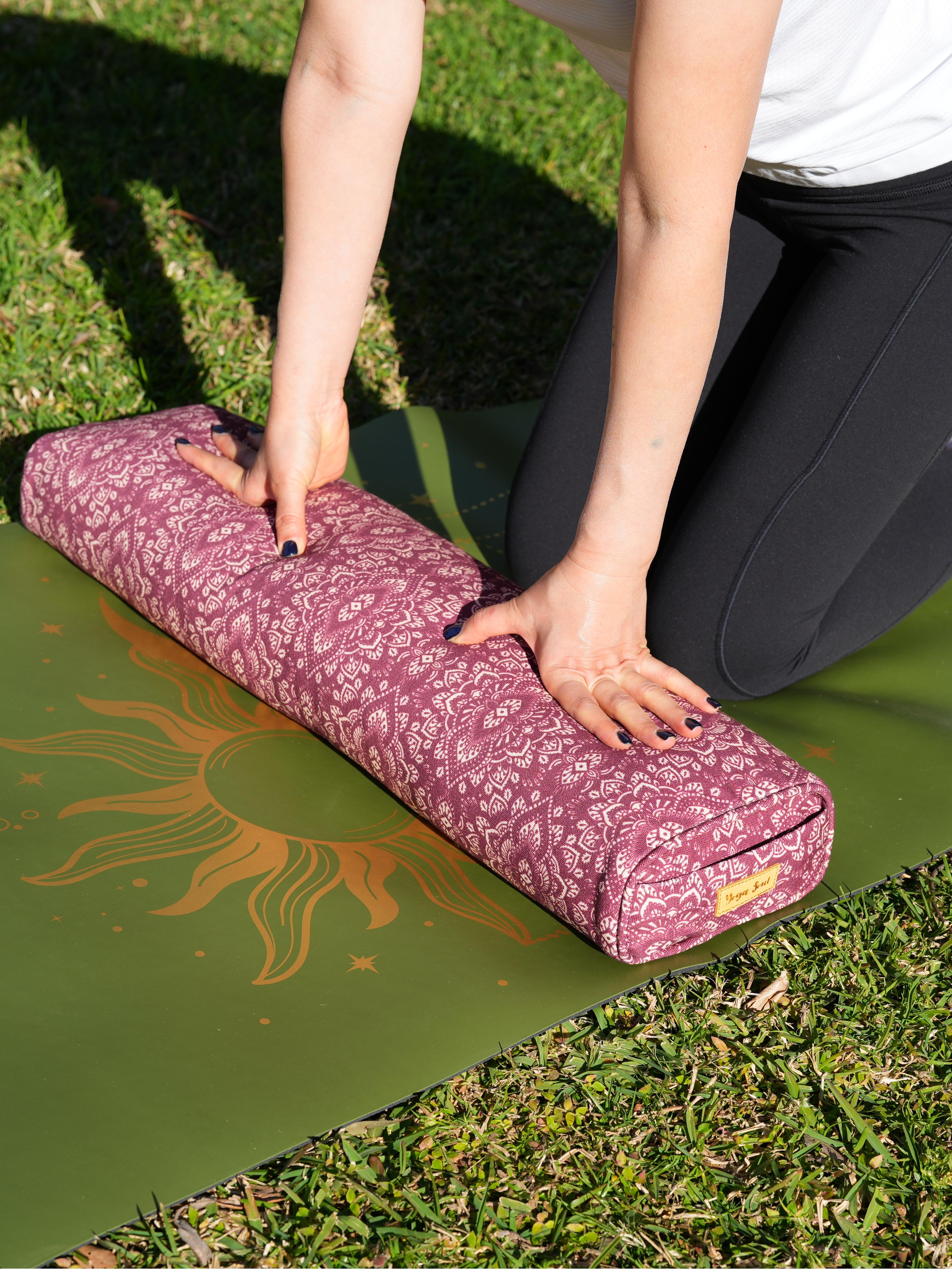 Pranayama Yoga Bolster | Mandala | Amethyst