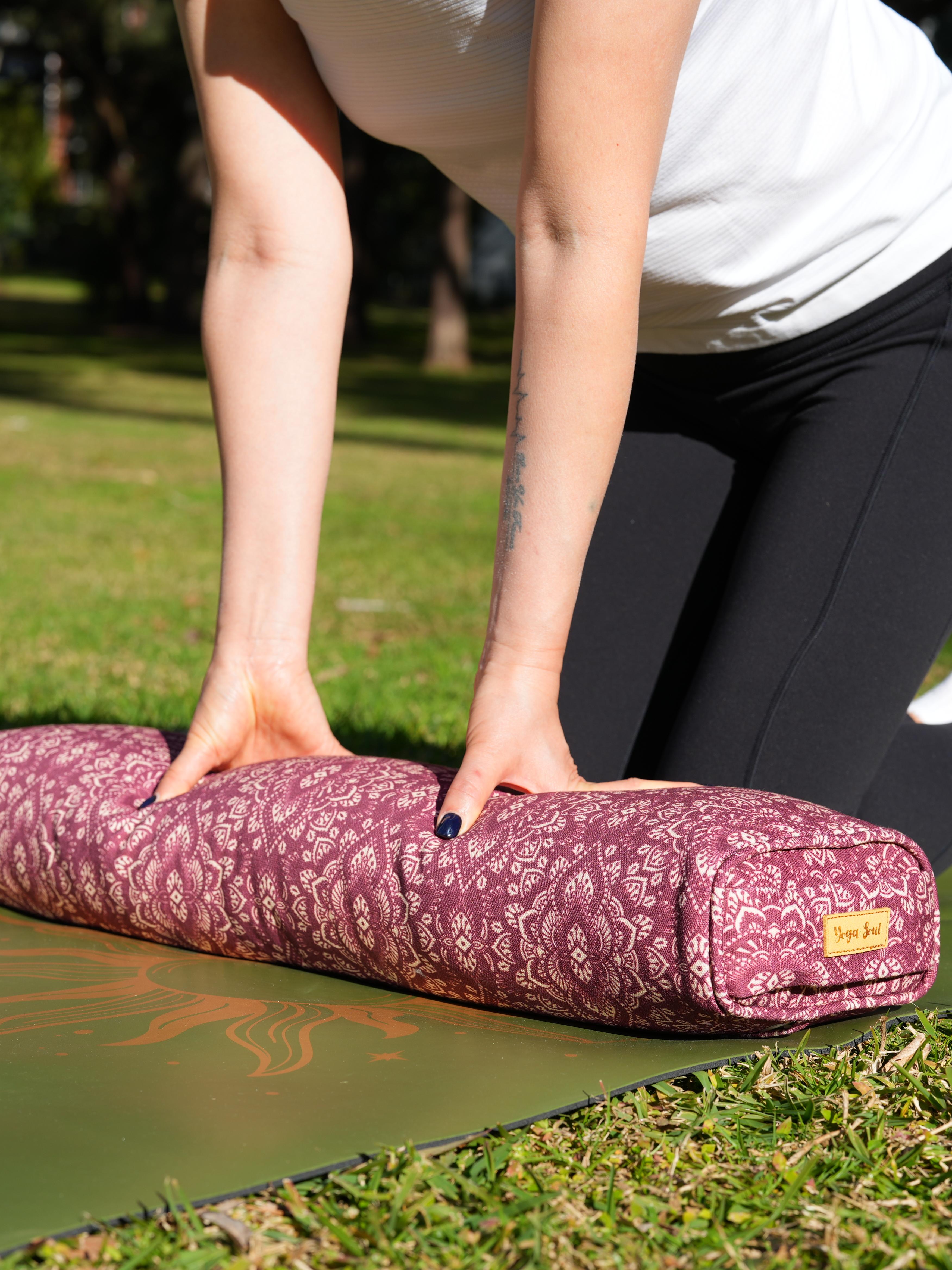 Pranayama Yoga Bolster | Mandala | Amethyst