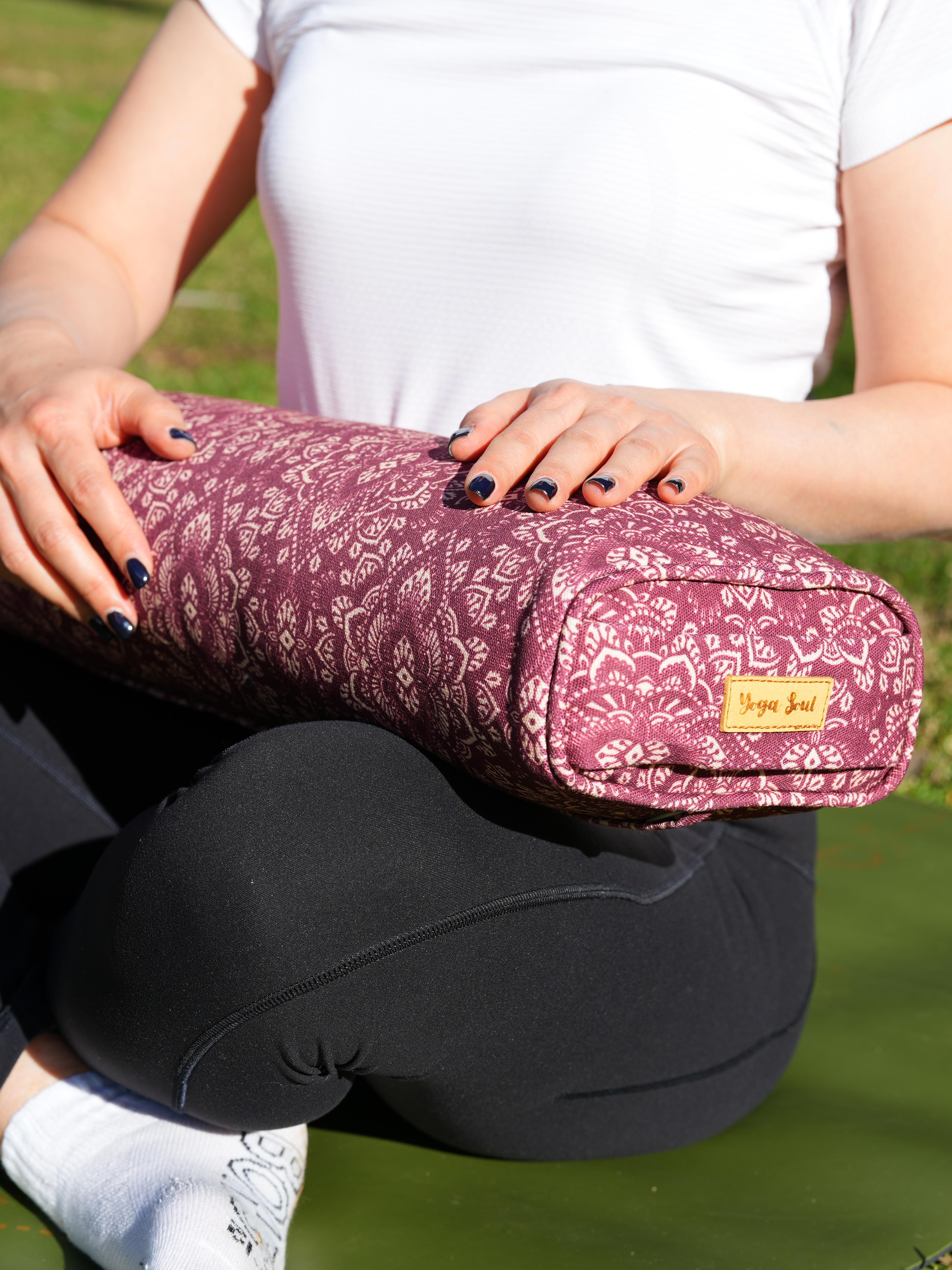 Pranayama Yoga Bolster | Mandala | Amethyst