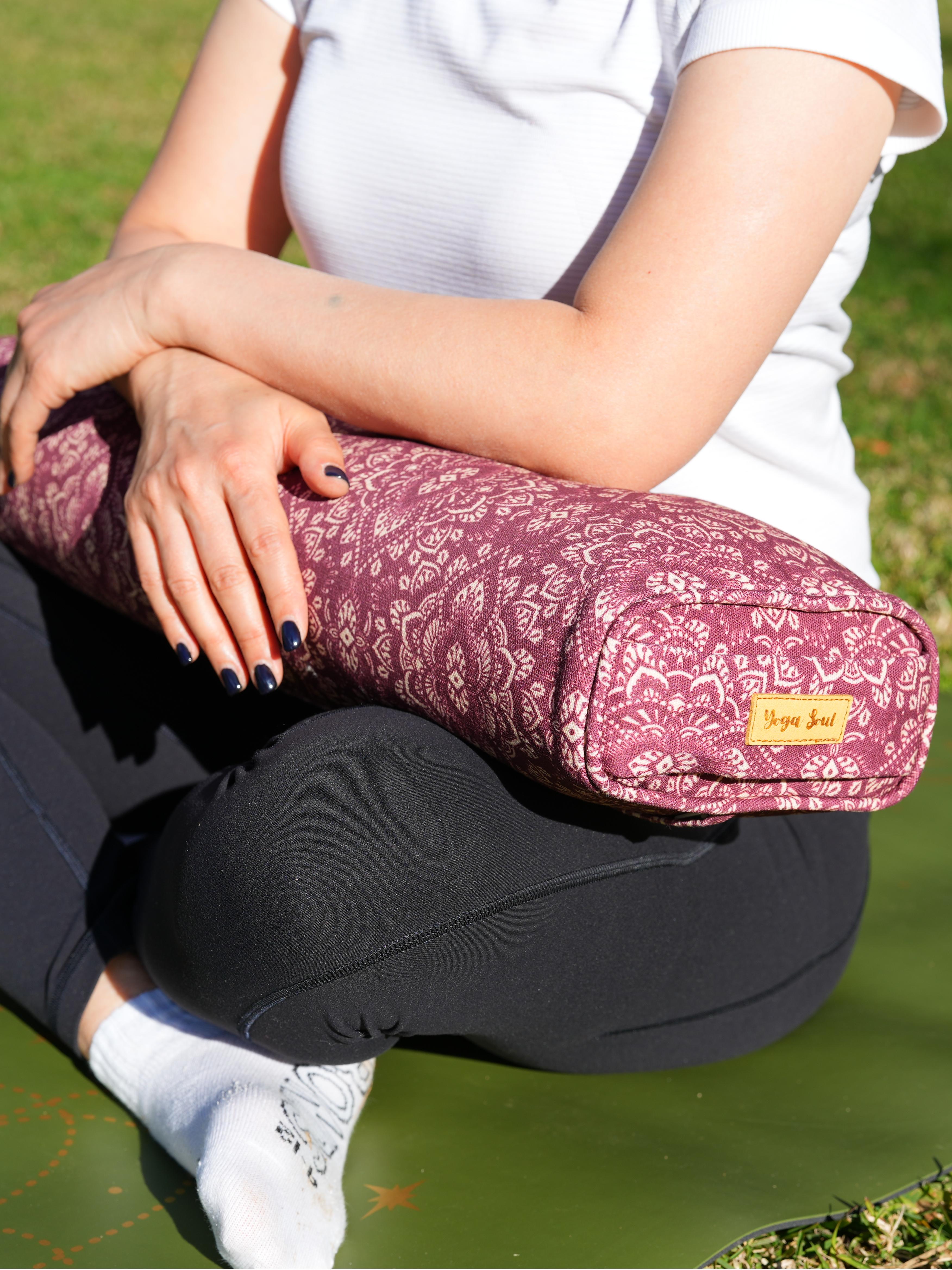 Pranayama Yoga Bolster | Mandala | Amethyst