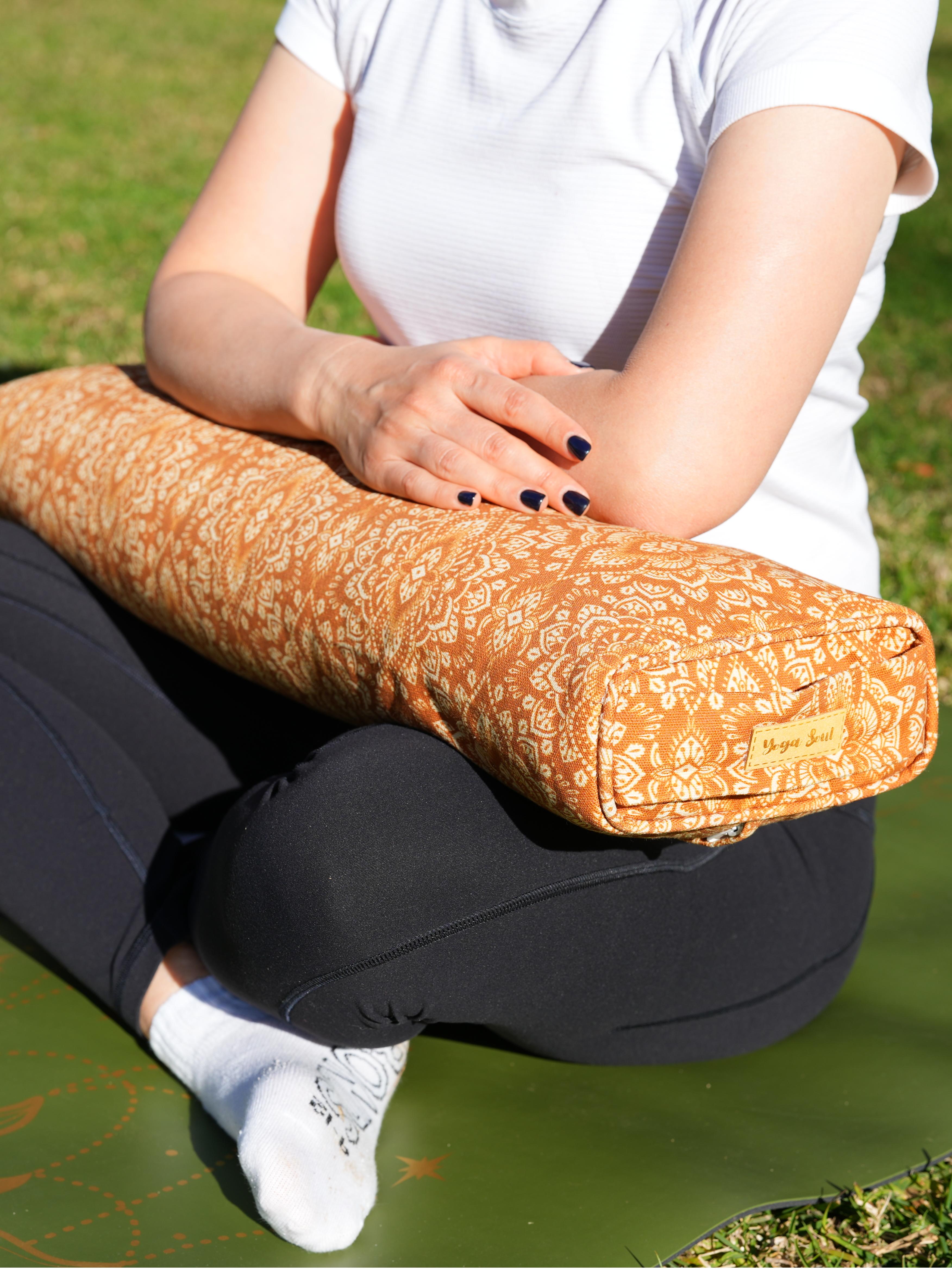 Pranayama Yoga Bolster | Mandala | Earth