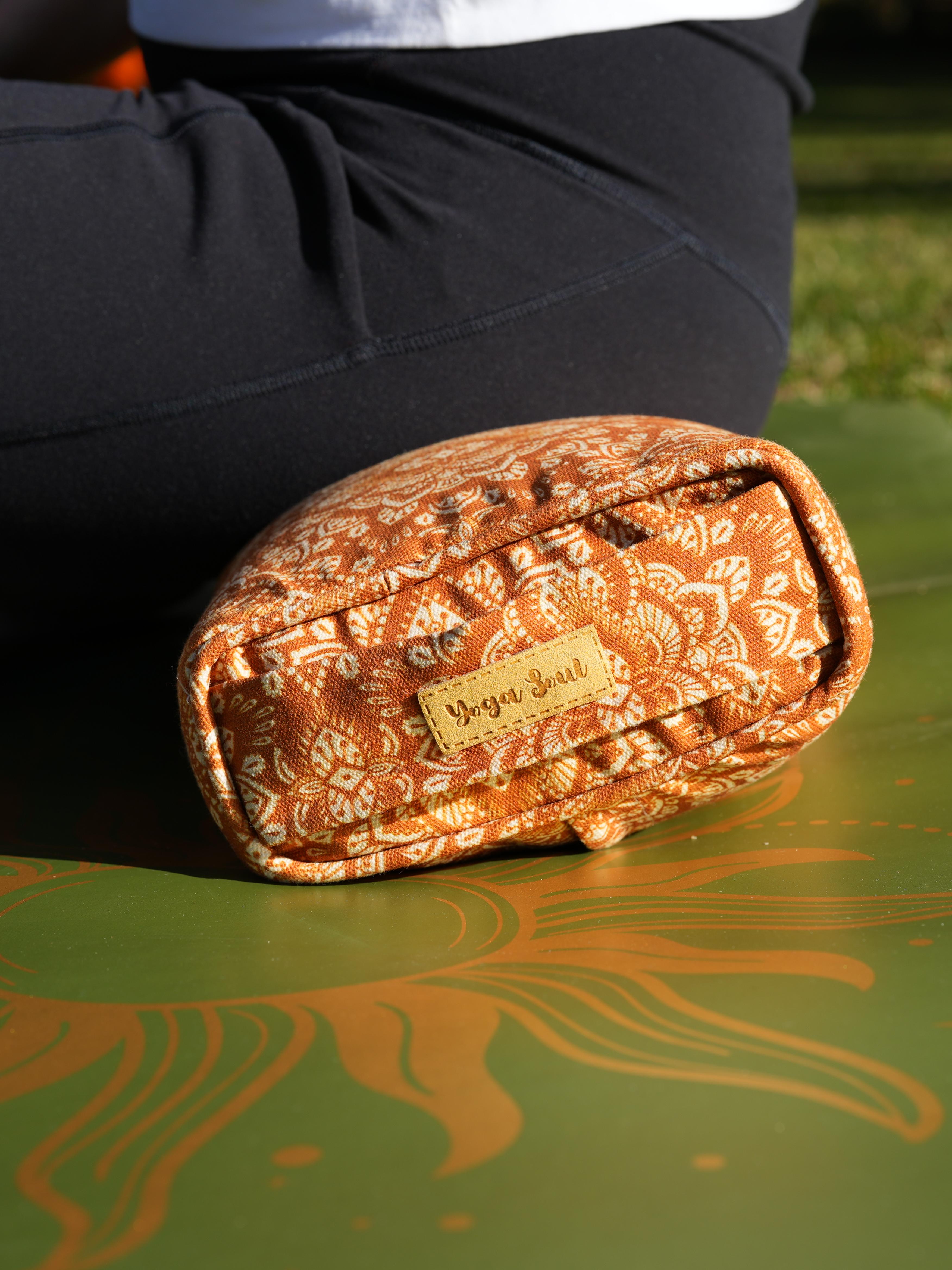 Pranayama Yoga Bolster | Mandala | Earth