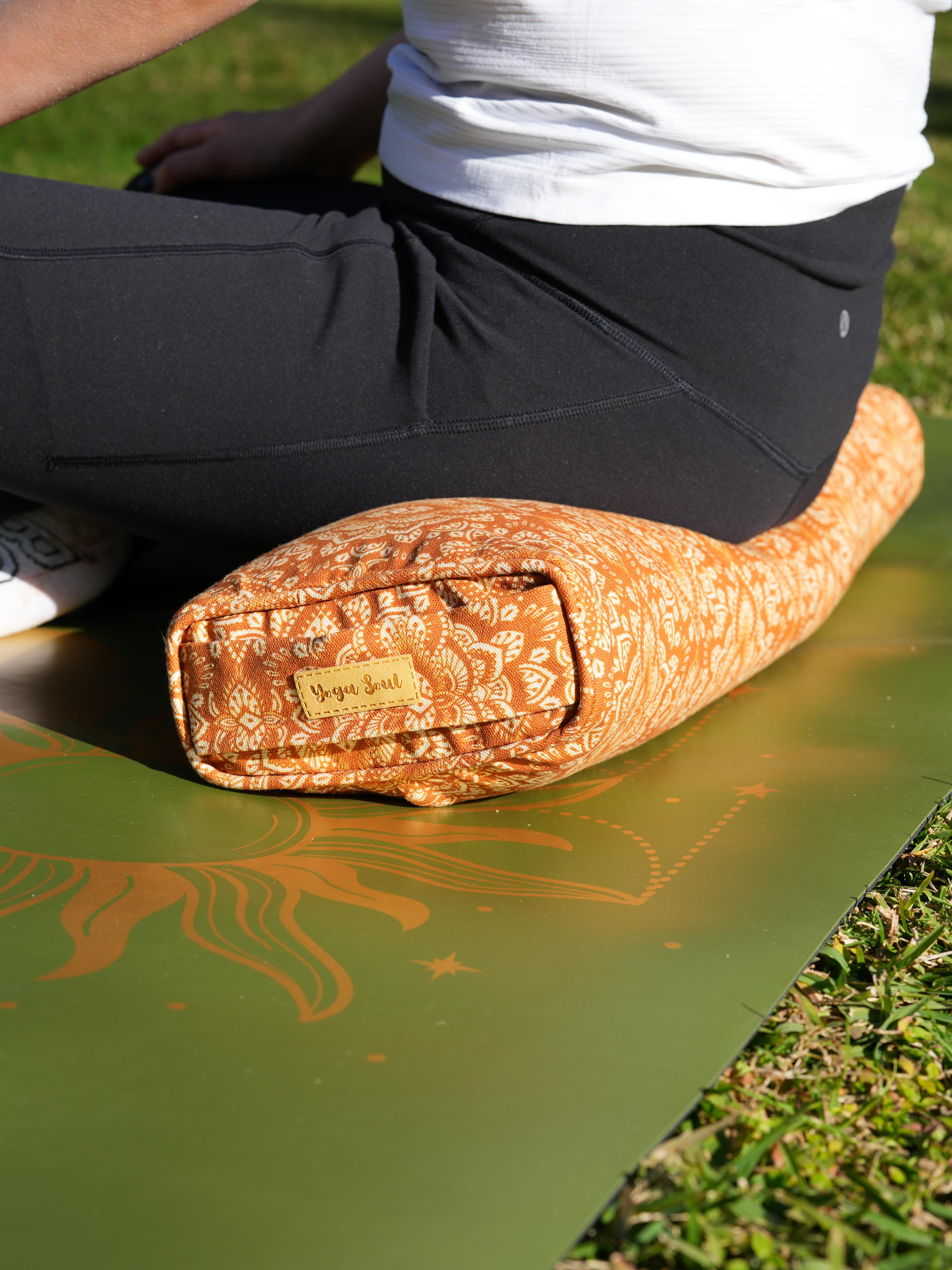 Pranayama Yoga Bolster | Mandala | Earth