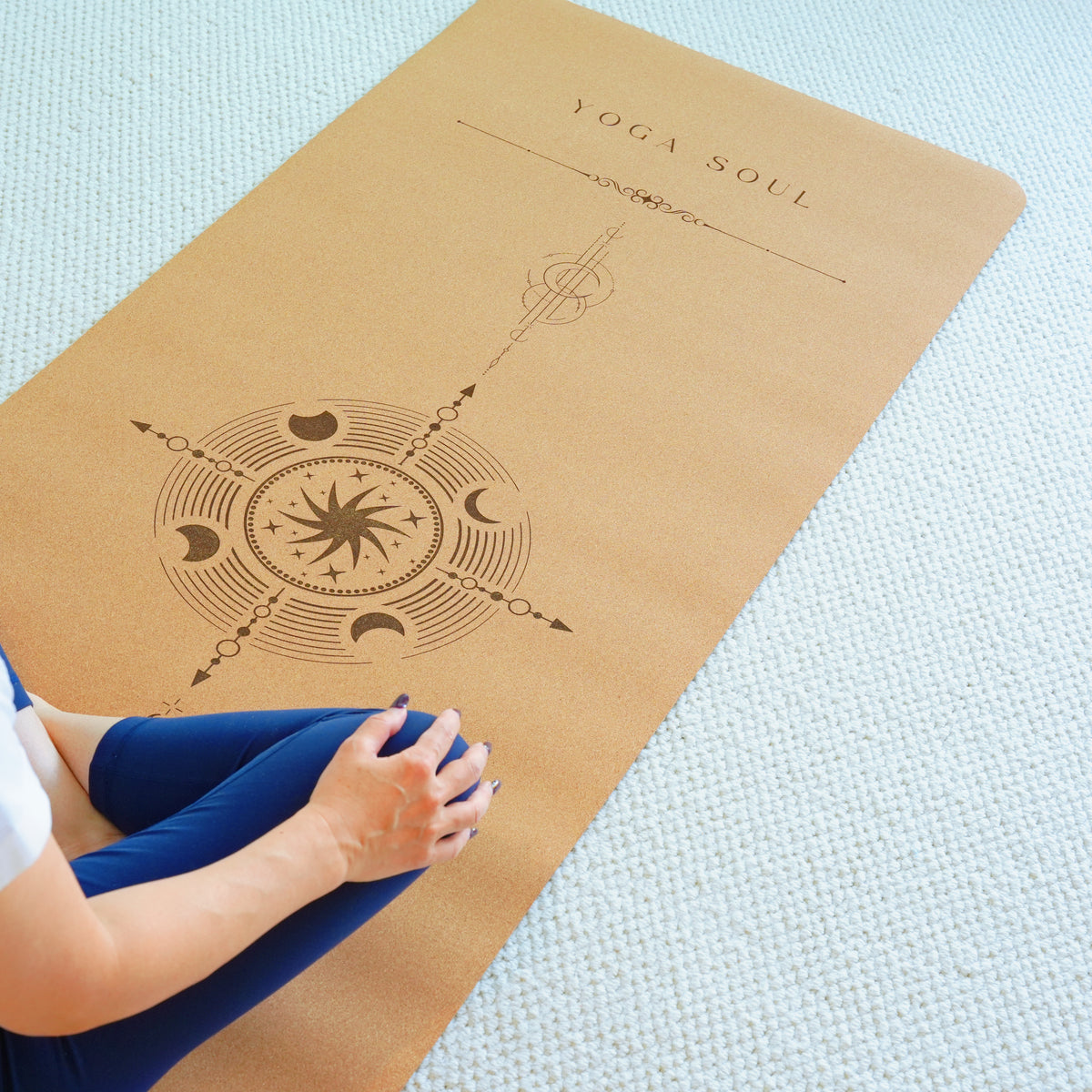 Cork Yoga Mat | Lunar