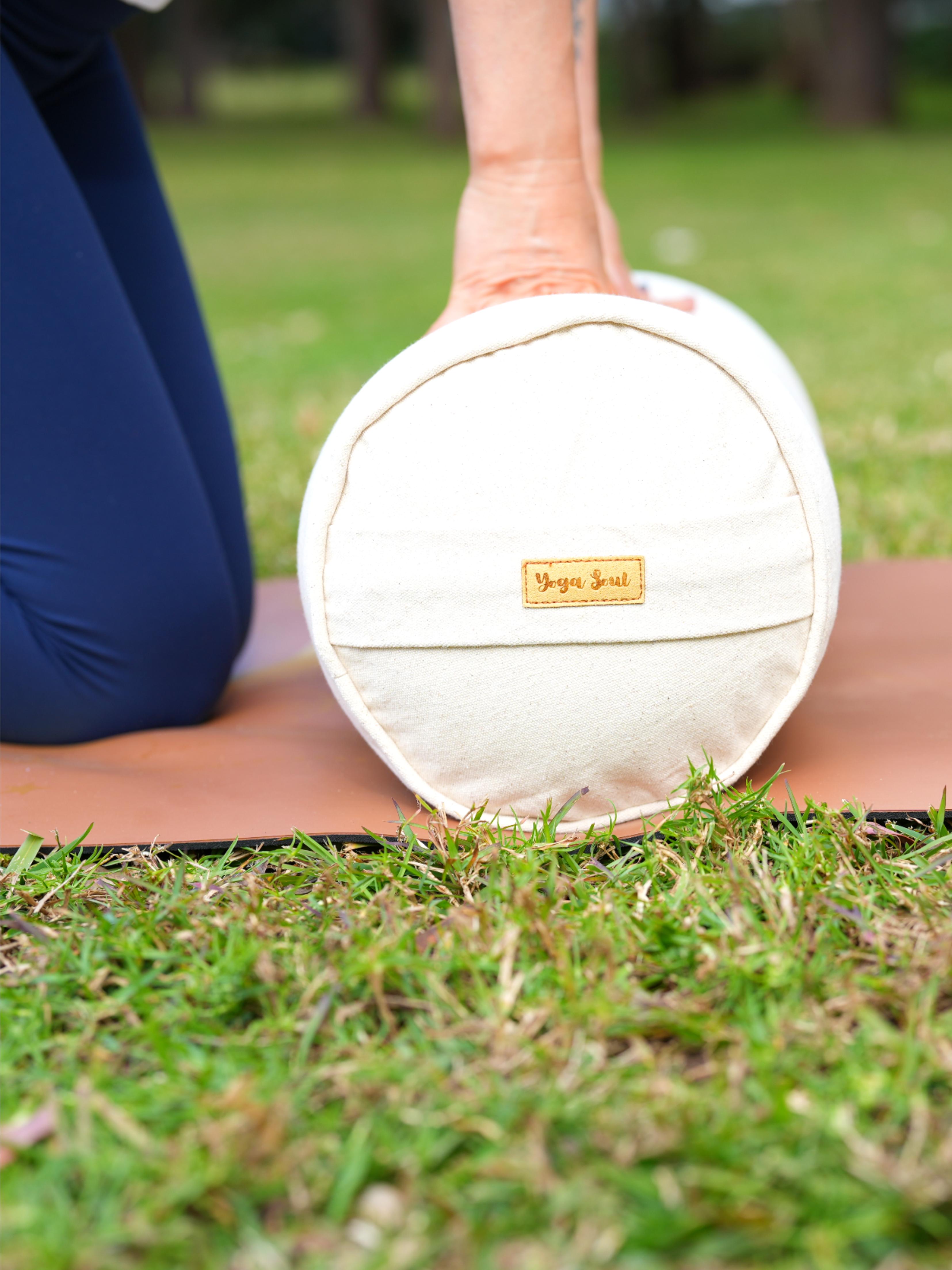 Round Yoga Bolster | Pure | Purity