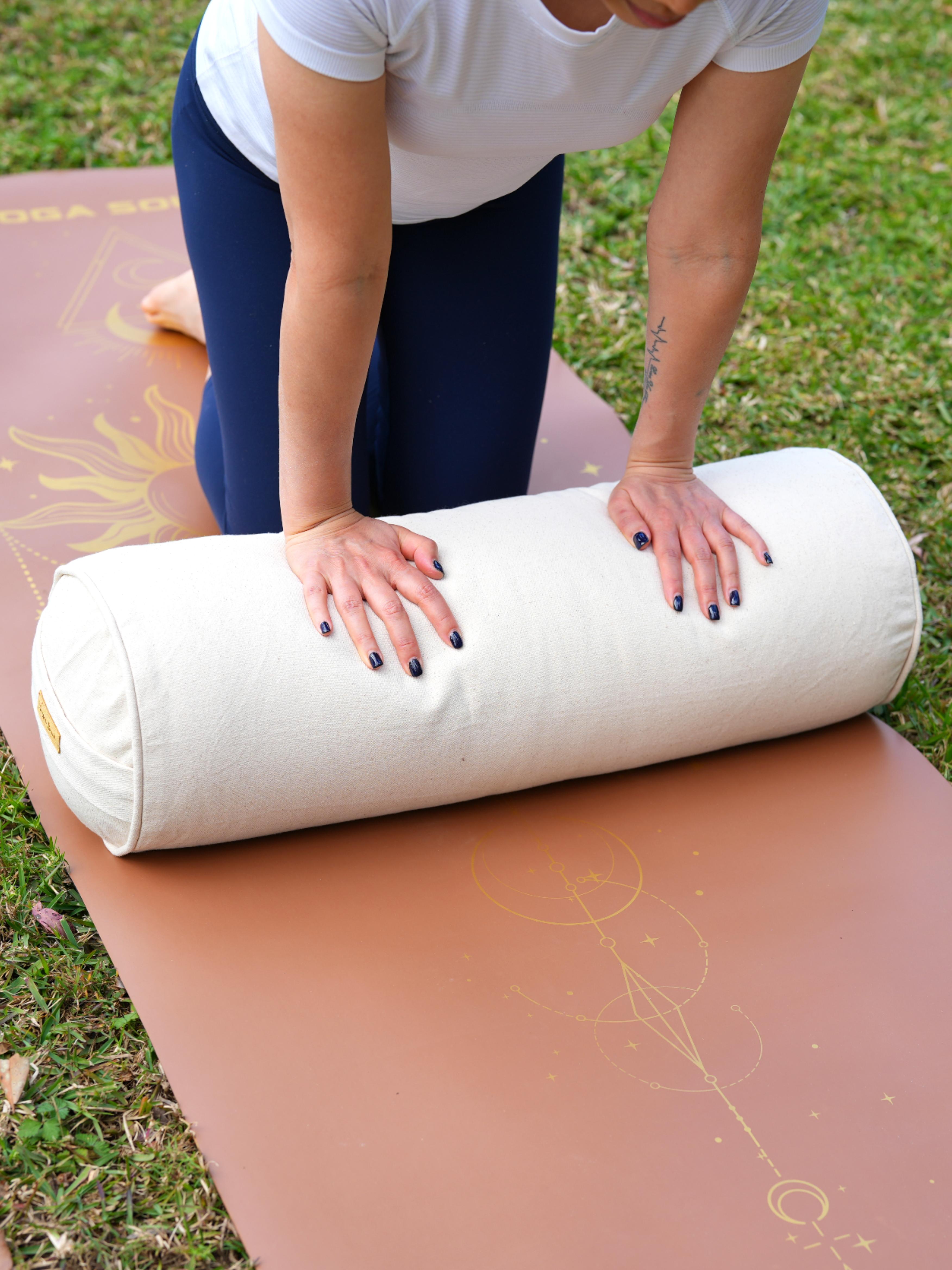 Round Yoga Bolster | Pure | Purity