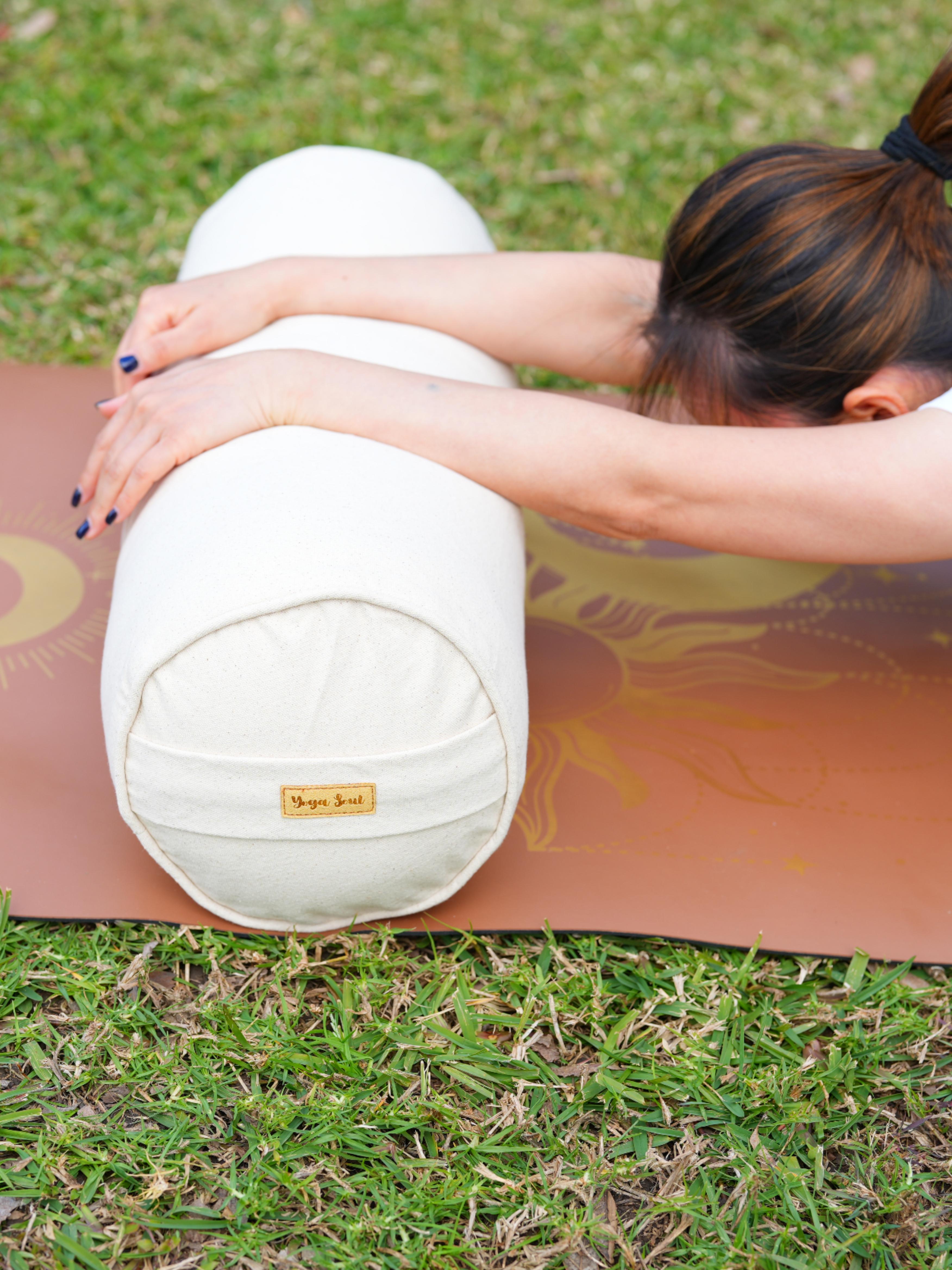 Round Yoga Bolster | Pure | Purity