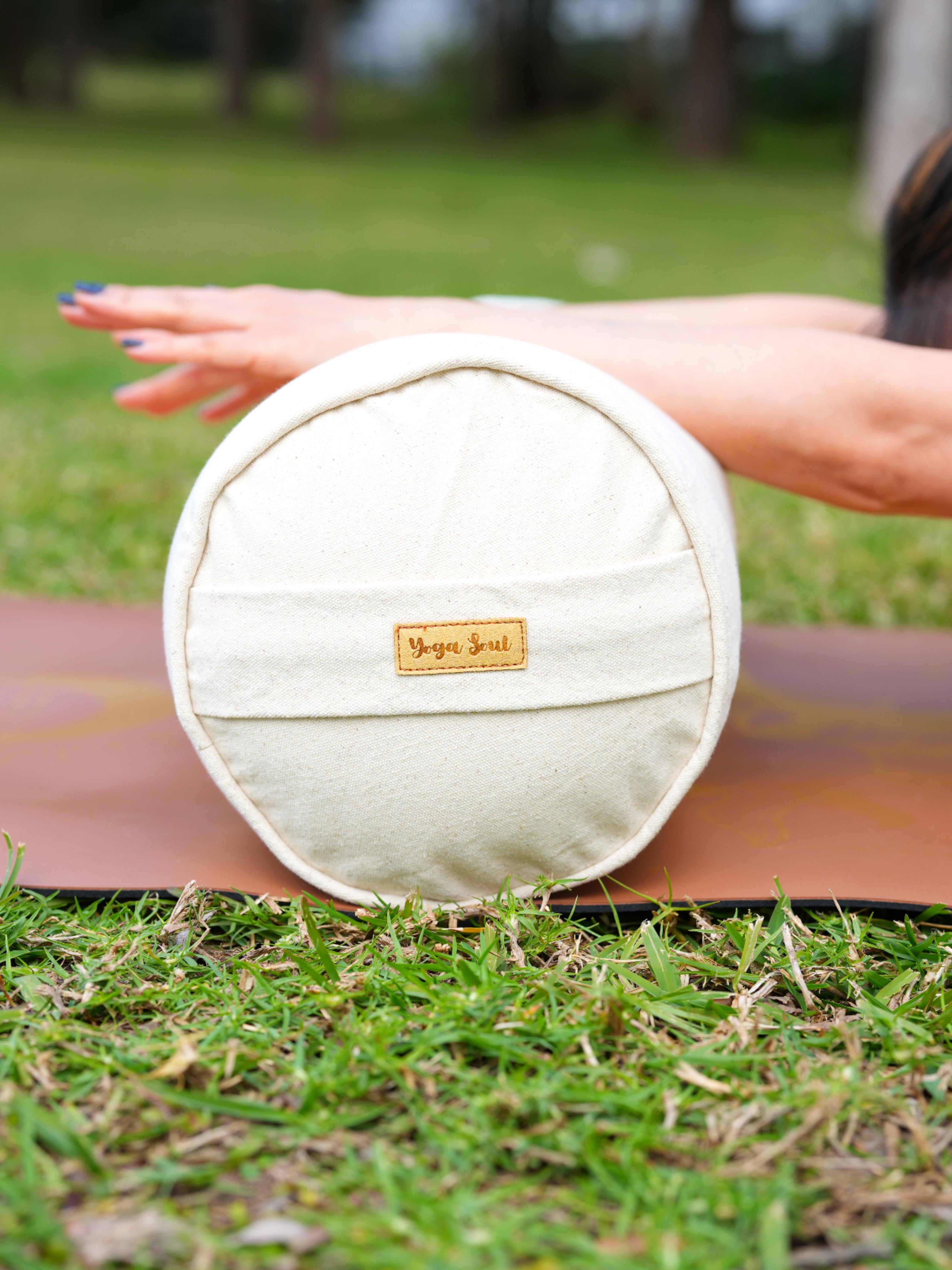 Round Yoga Bolster | Pure | Purity