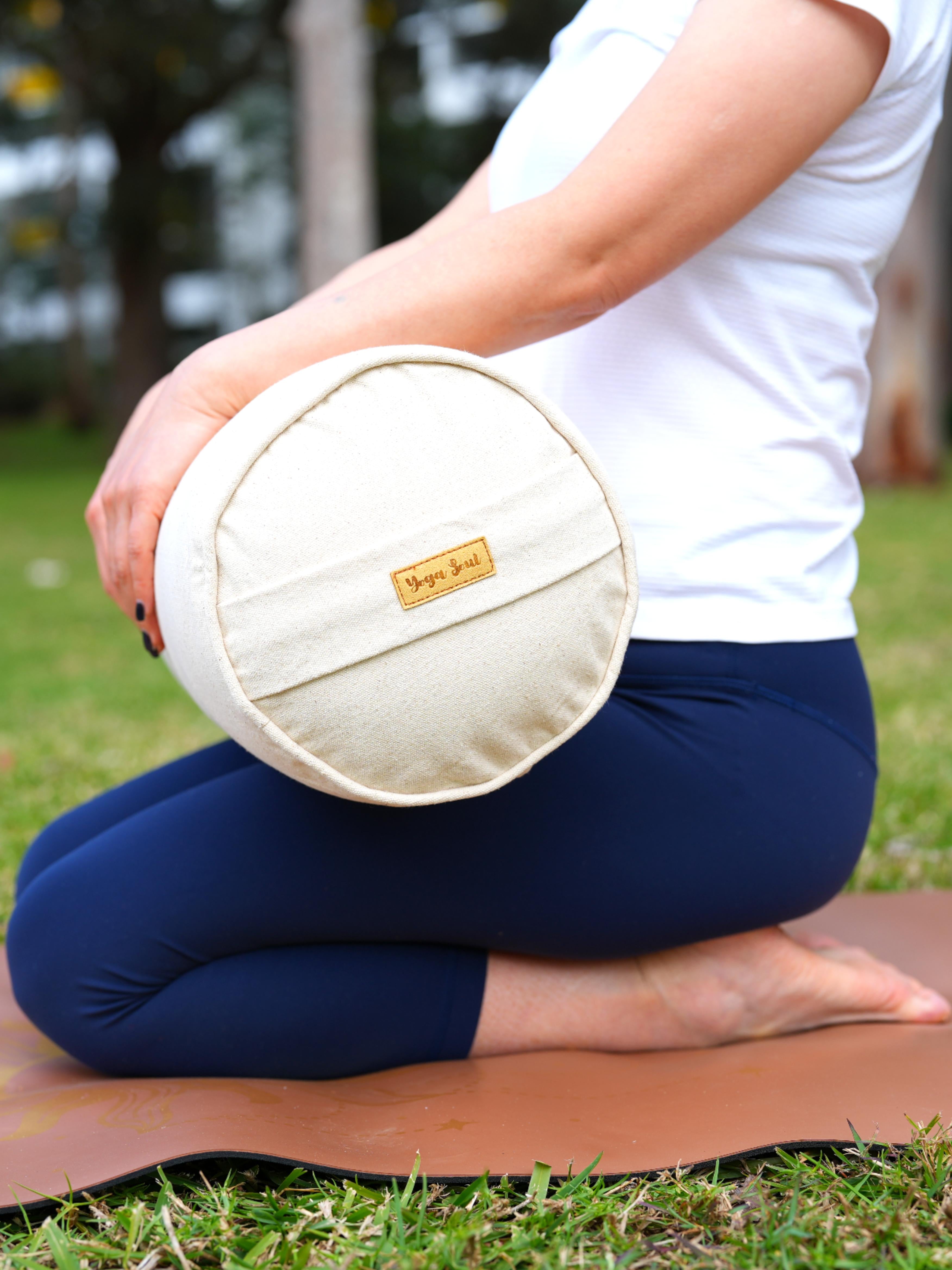 Round Yoga Bolster | Pure | Purity
