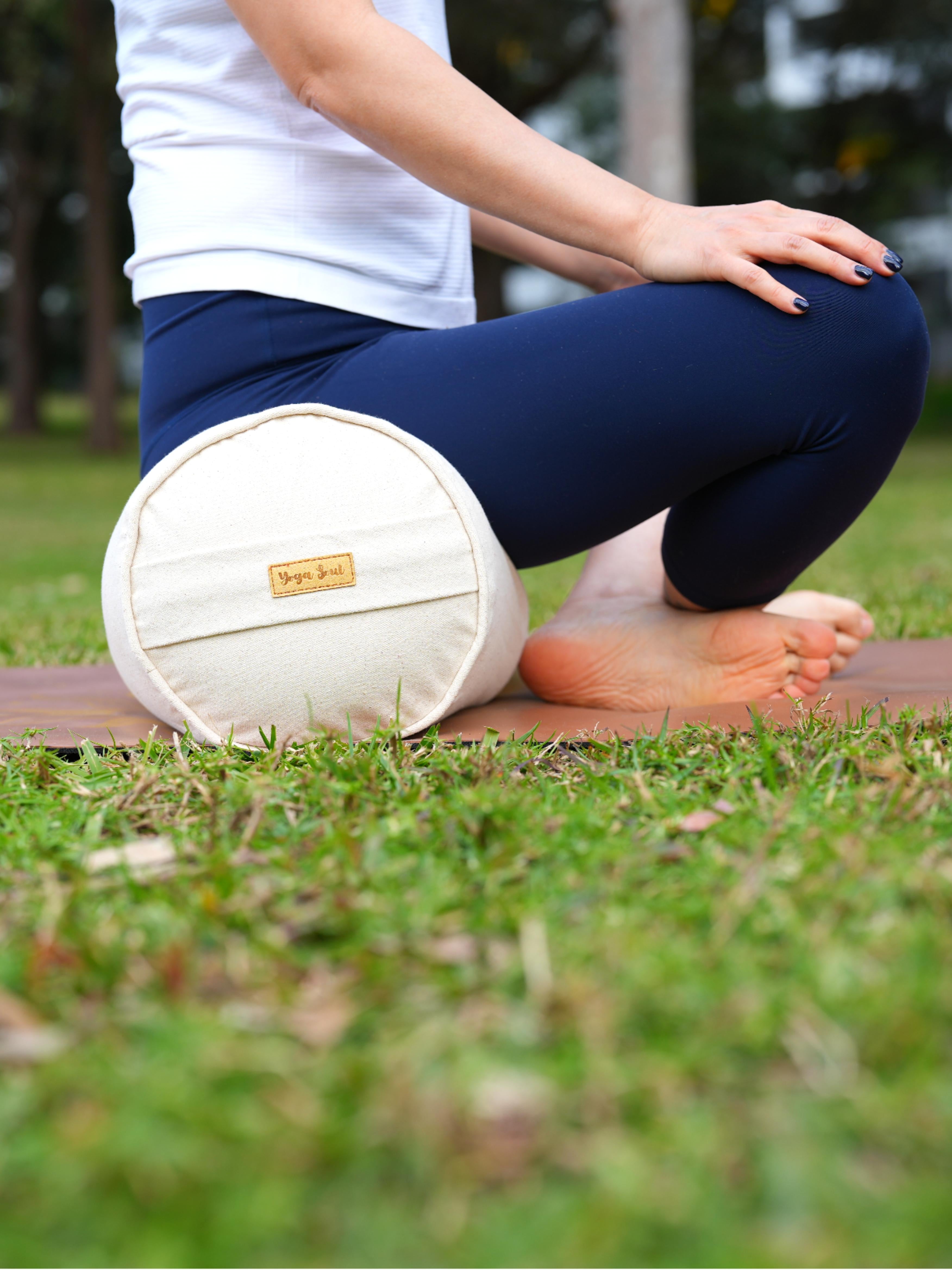 Round Yoga Bolster | Pure | Purity