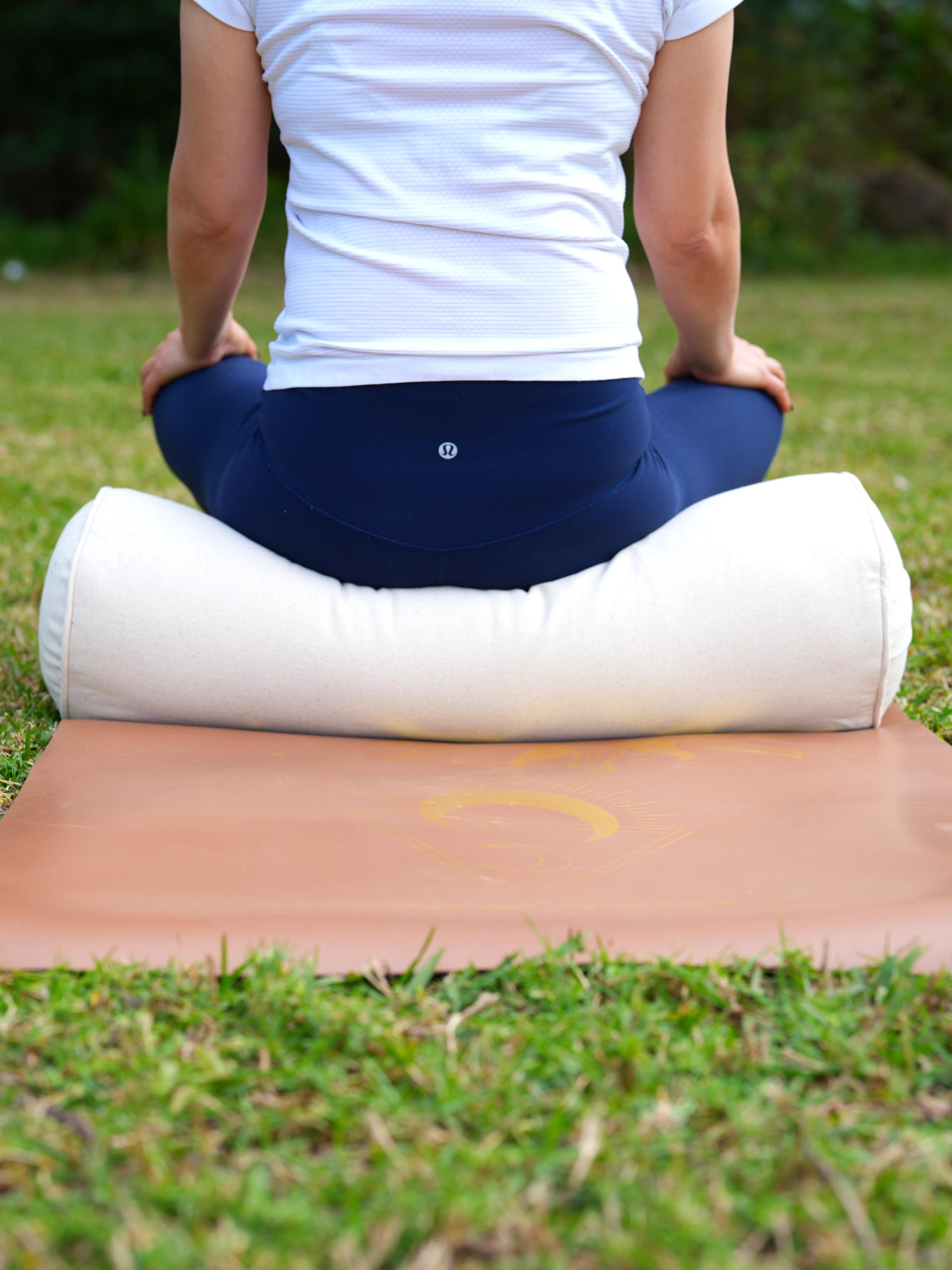 Round Yoga Bolster | Pure | Purity
