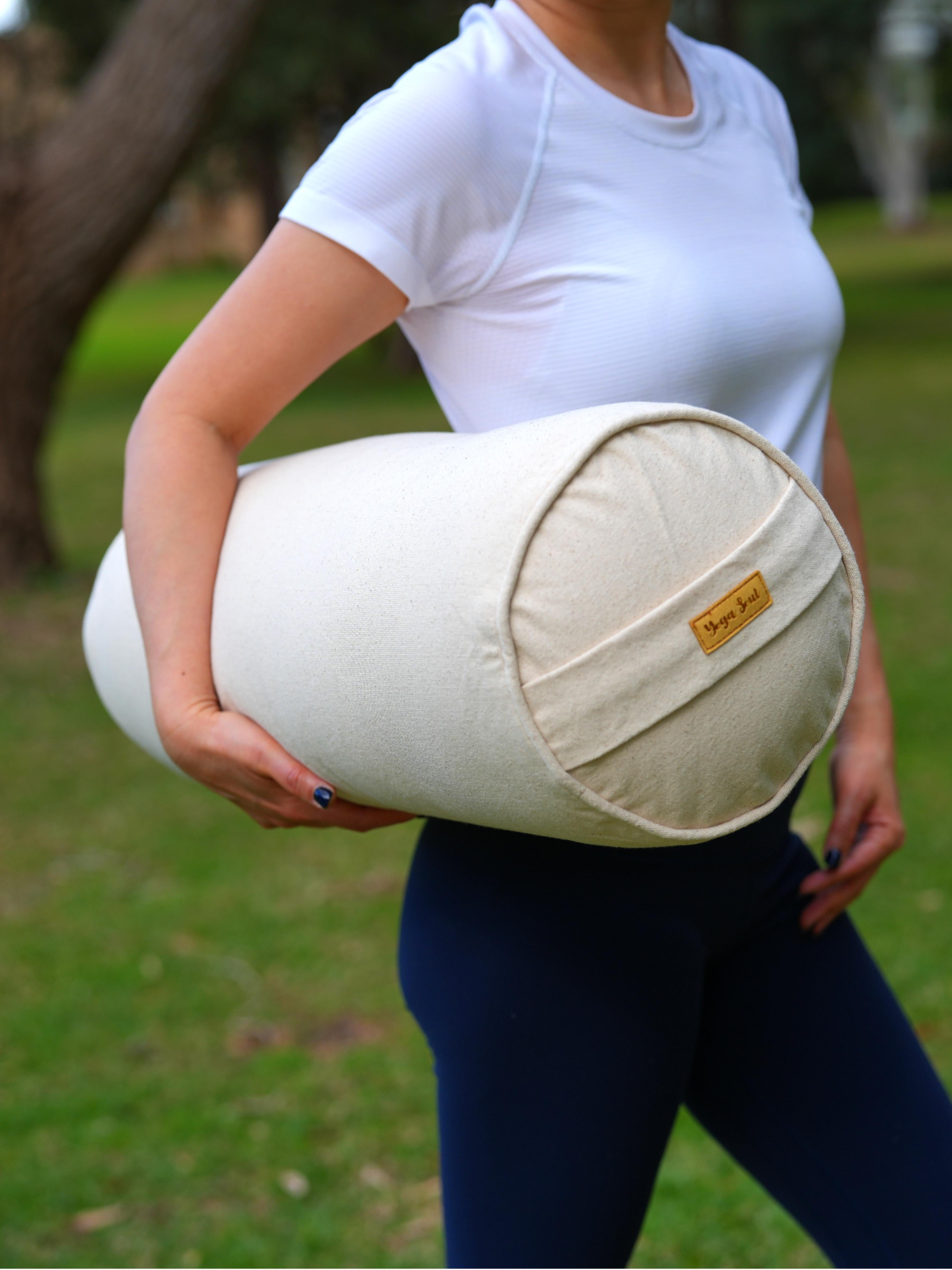 Round Yoga Bolster | Pure | Purity