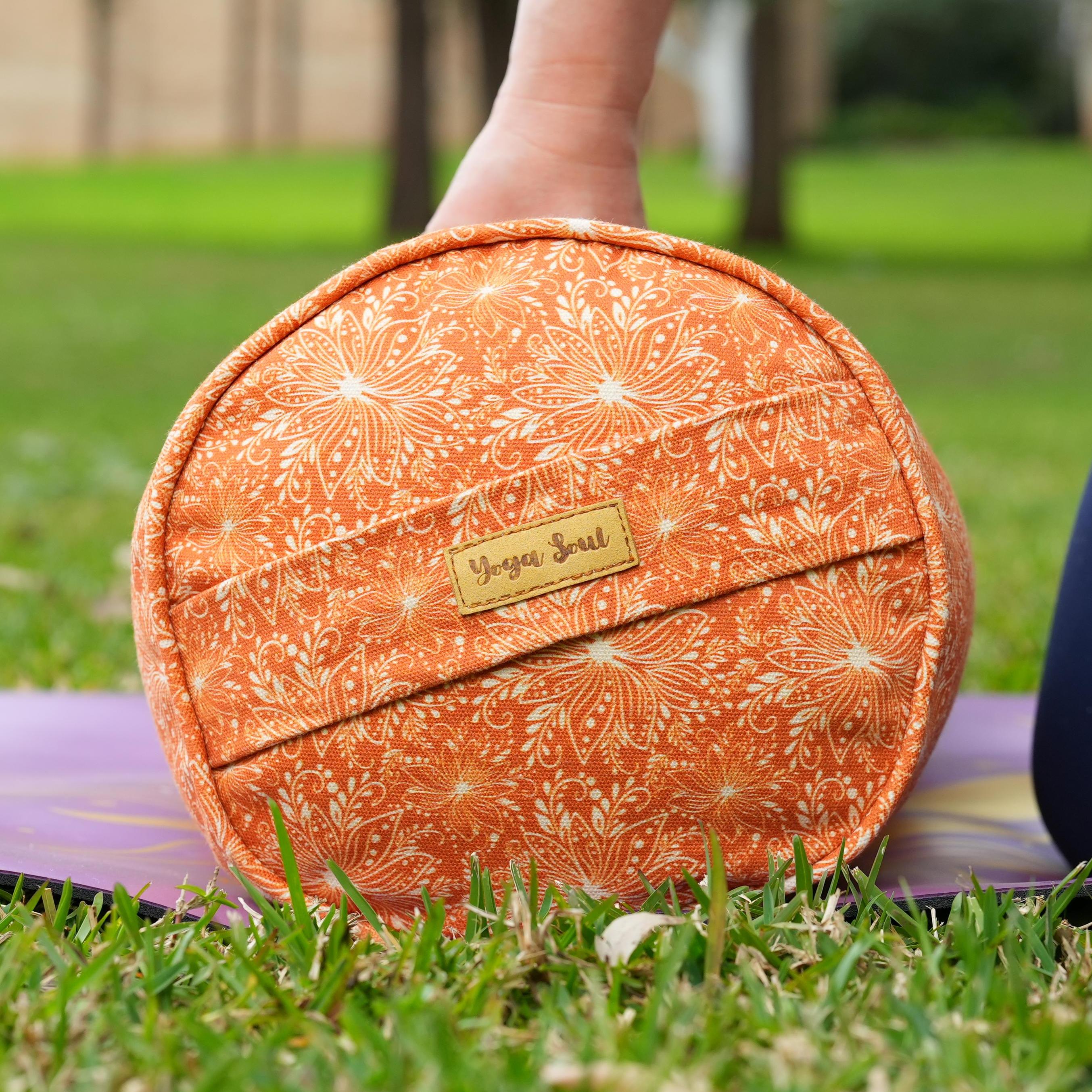 Round Yoga Bolster | Sattva Lotus | Earth