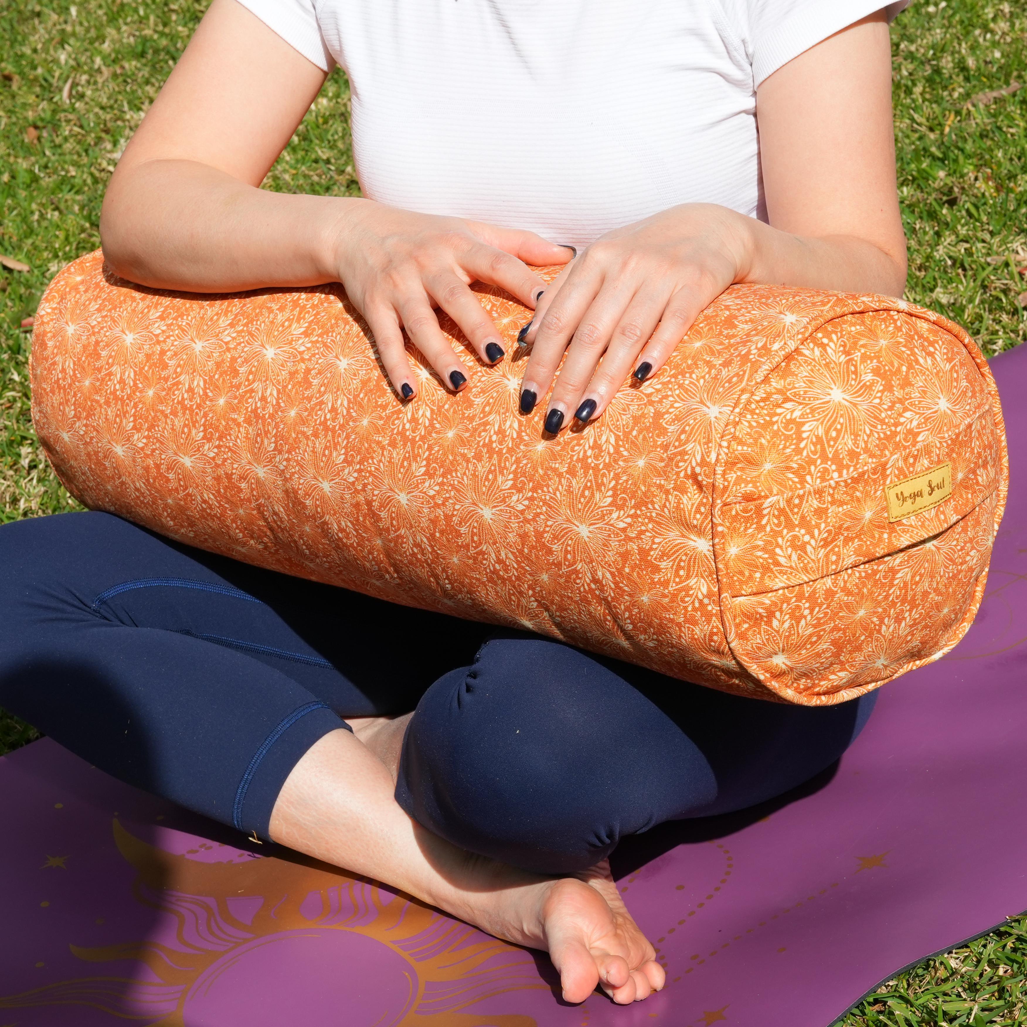 Round Yoga Bolster | Sattva Lotus | Earth