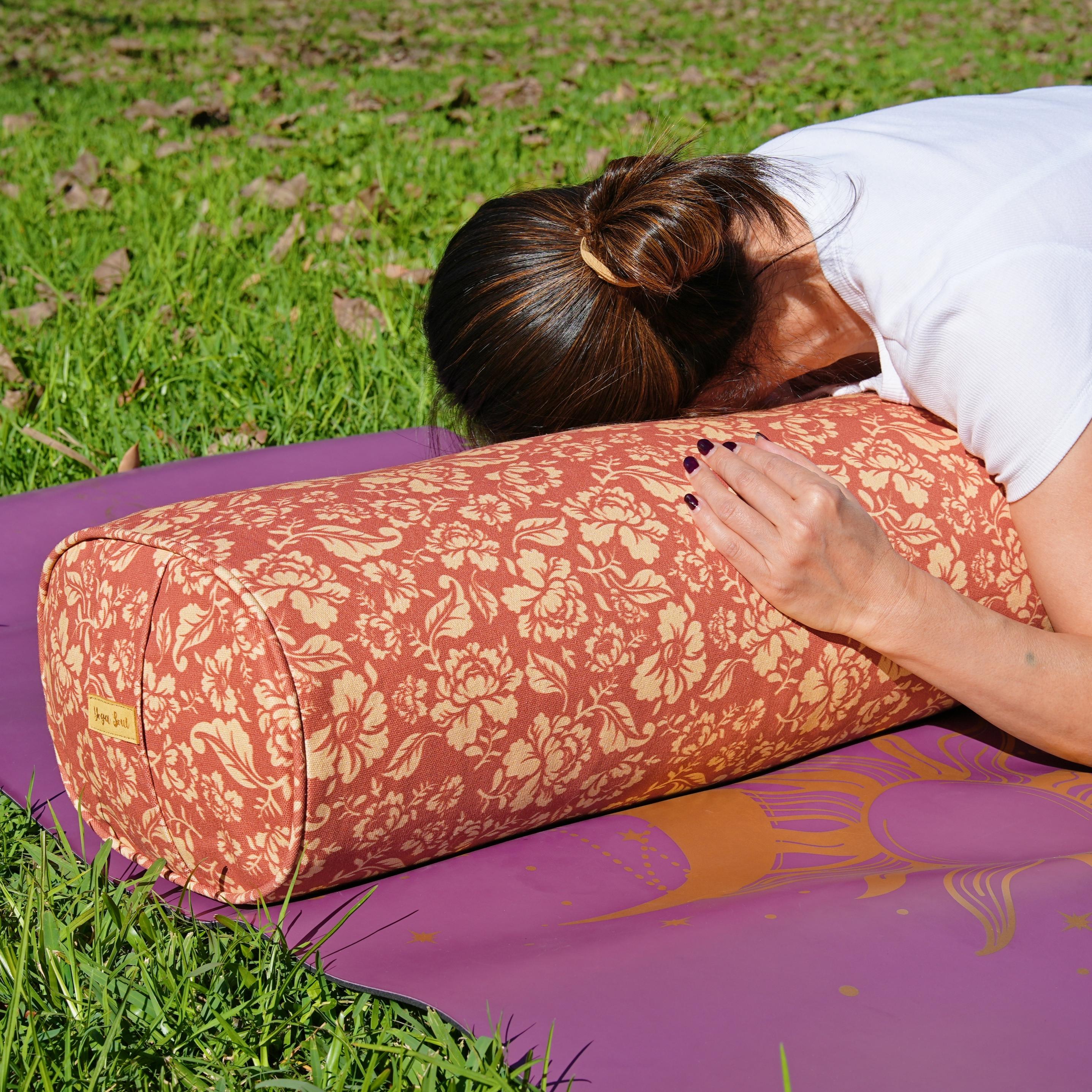 Oval Yoga Bolster | Ananda Rose | Earth
