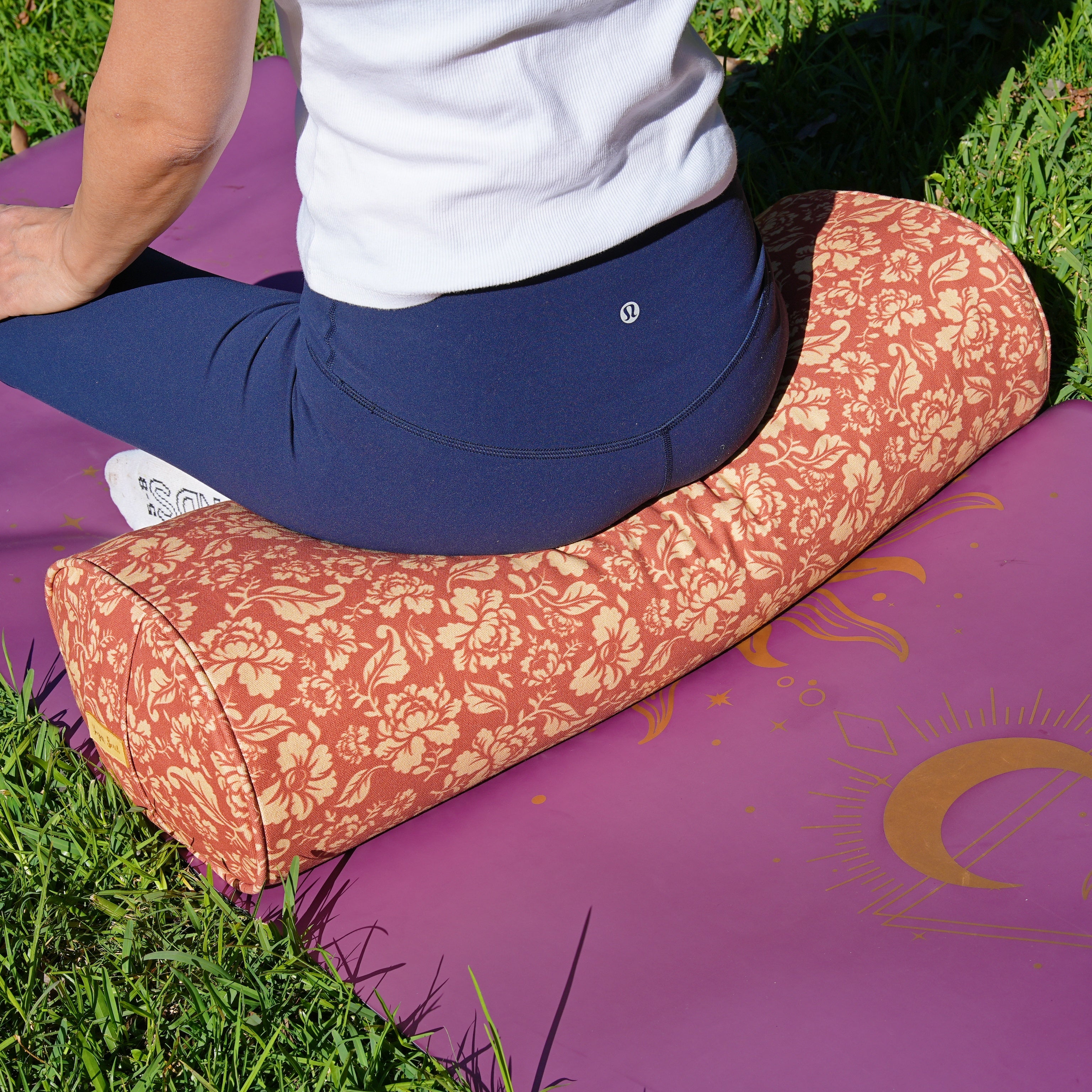 Oval Yoga Bolster | Ananda Rose | Earth
