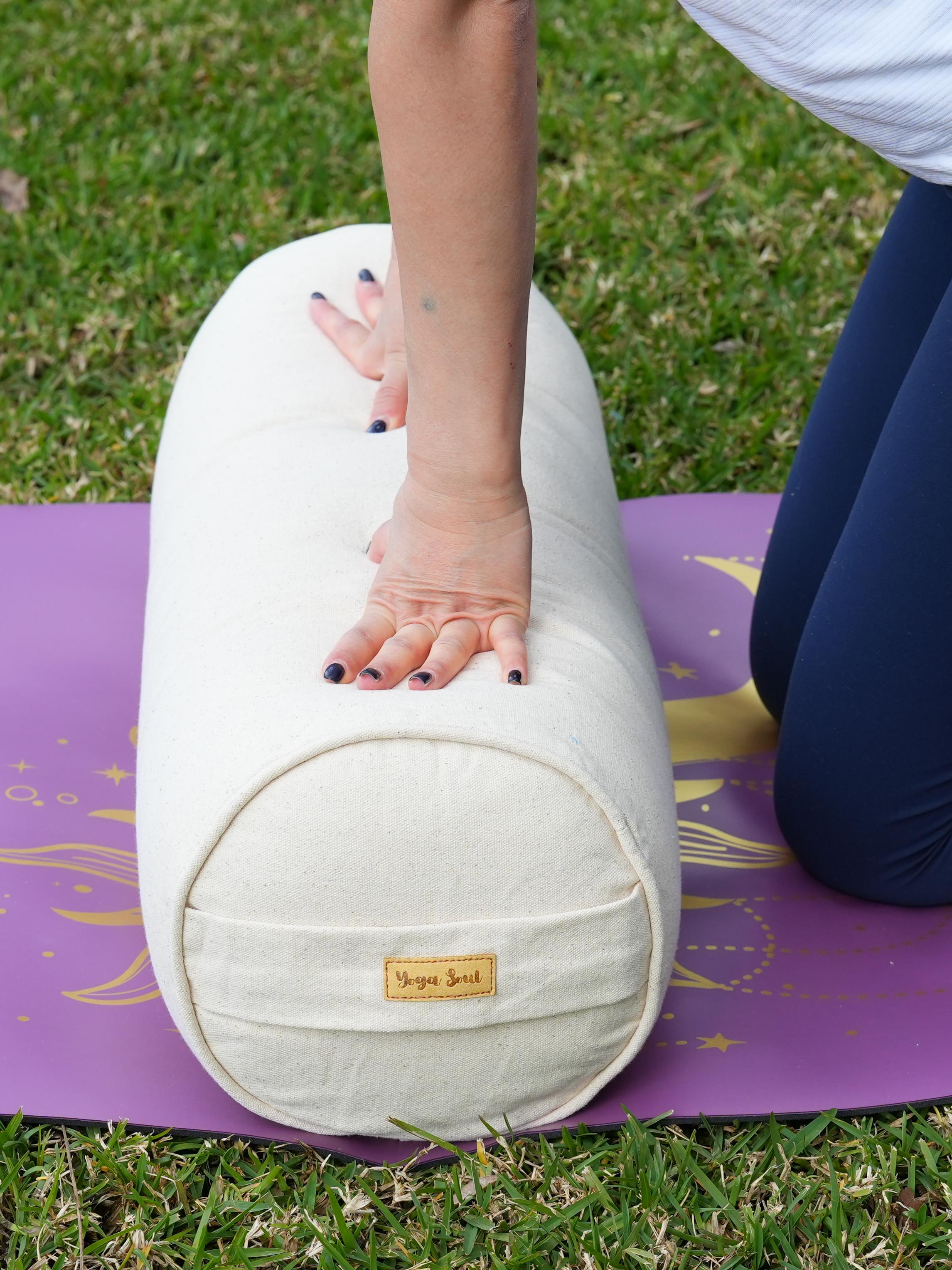 Round Yoga Bolster | Pure | Purity