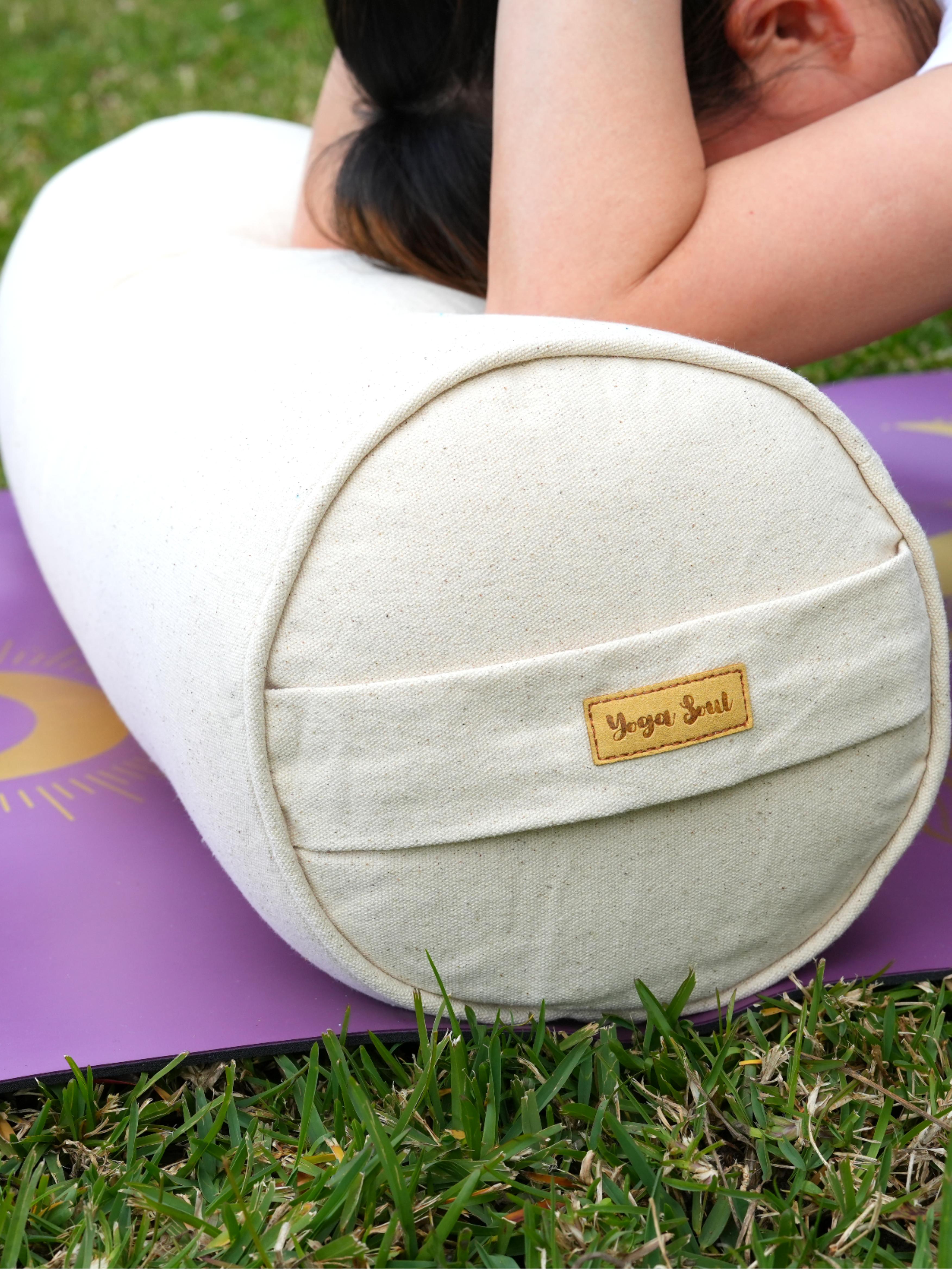 Round Yoga Bolster | Pure | Purity