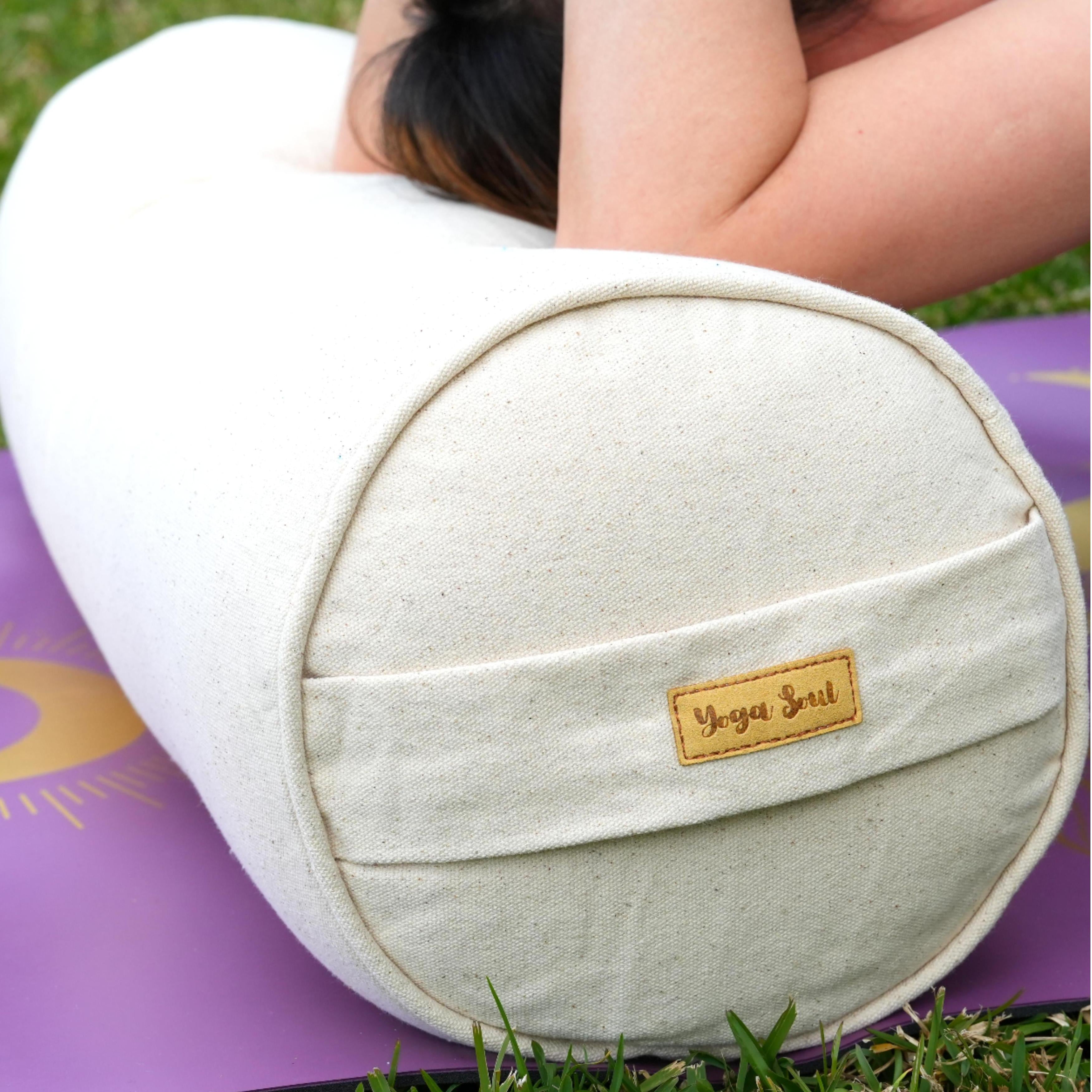 Round Yoga Bolster | Pure | Purity