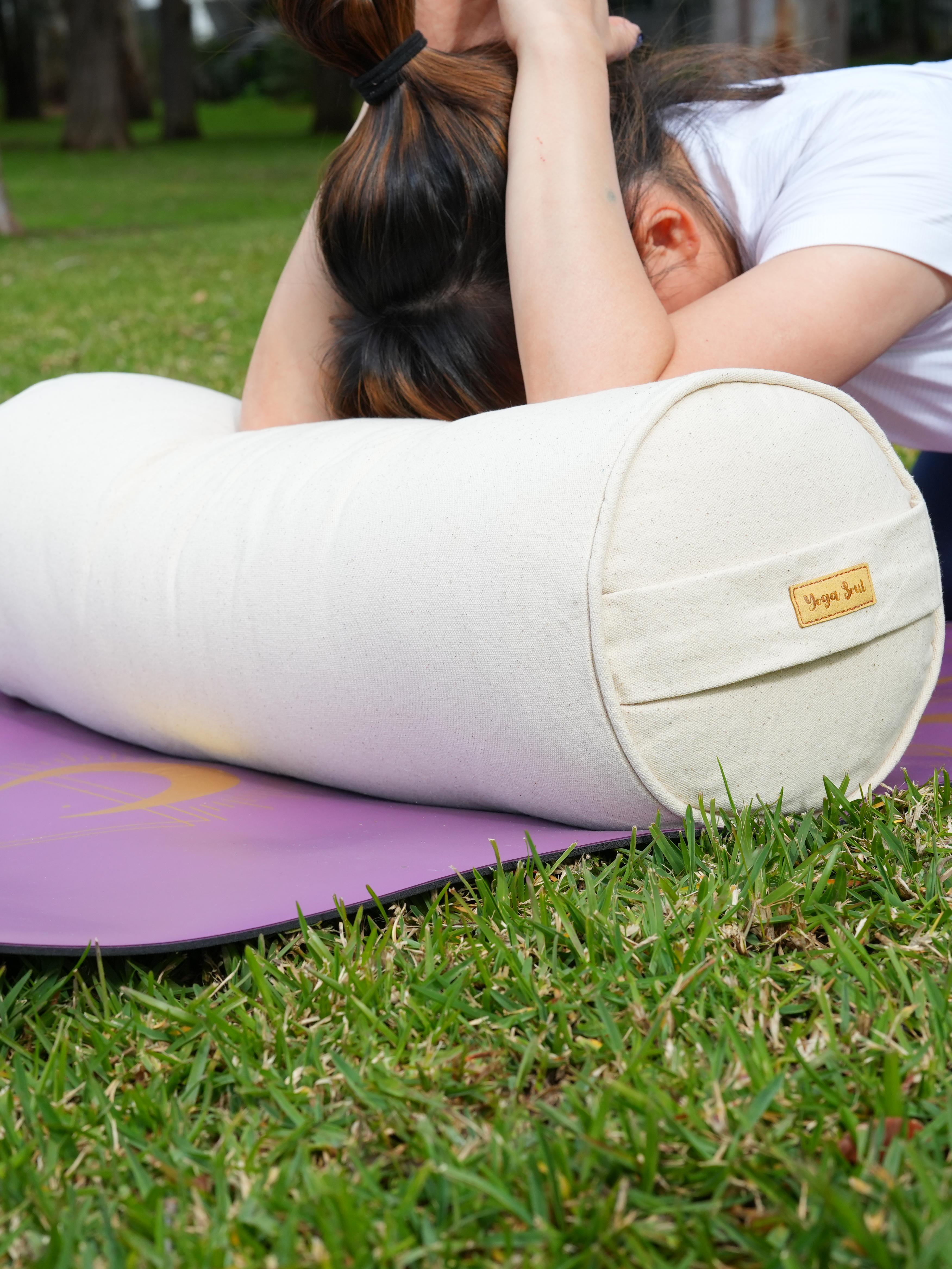 Round Yoga Bolster | Pure | Purity