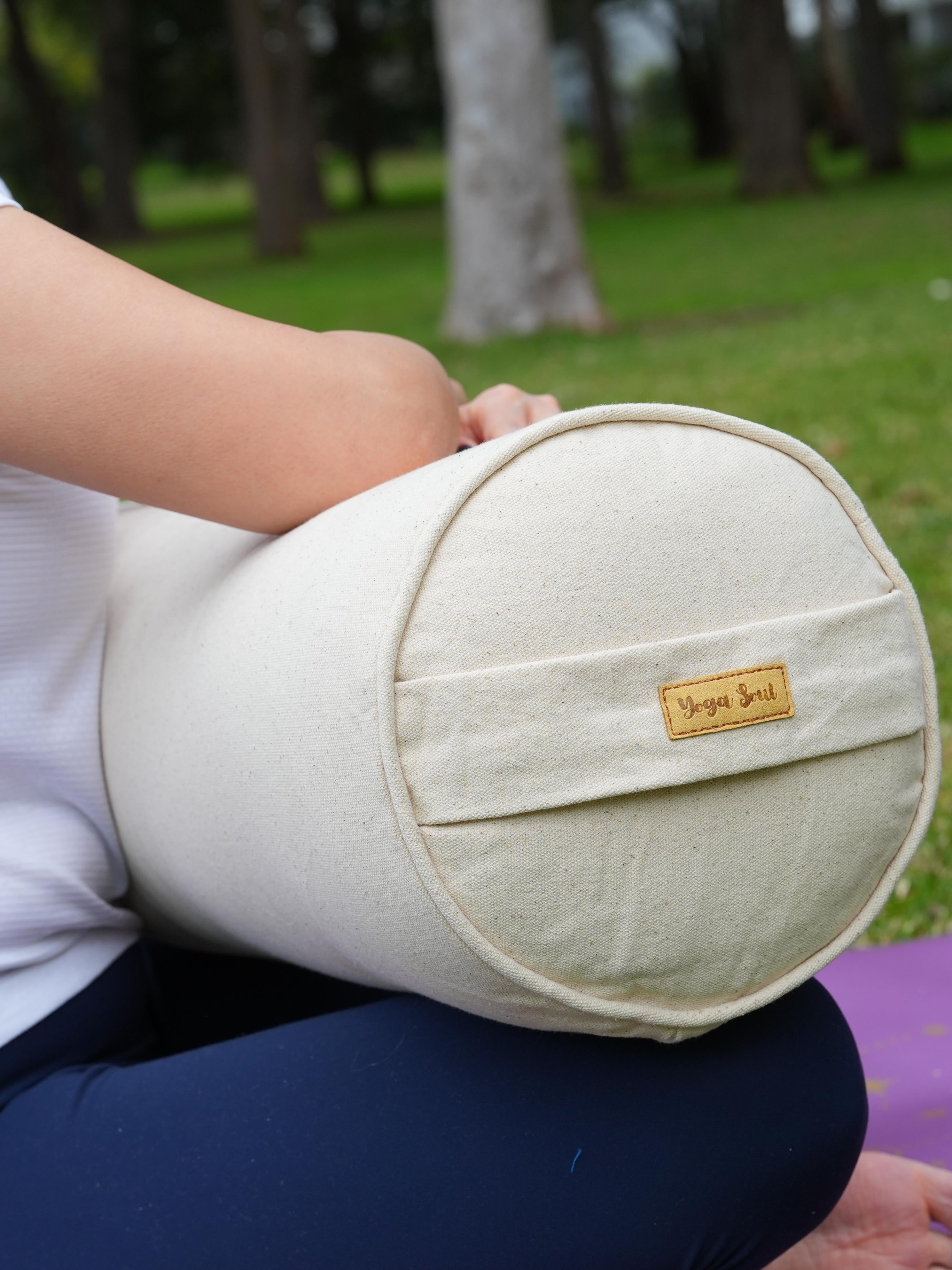 Round Yoga Bolster | Pure | Purity