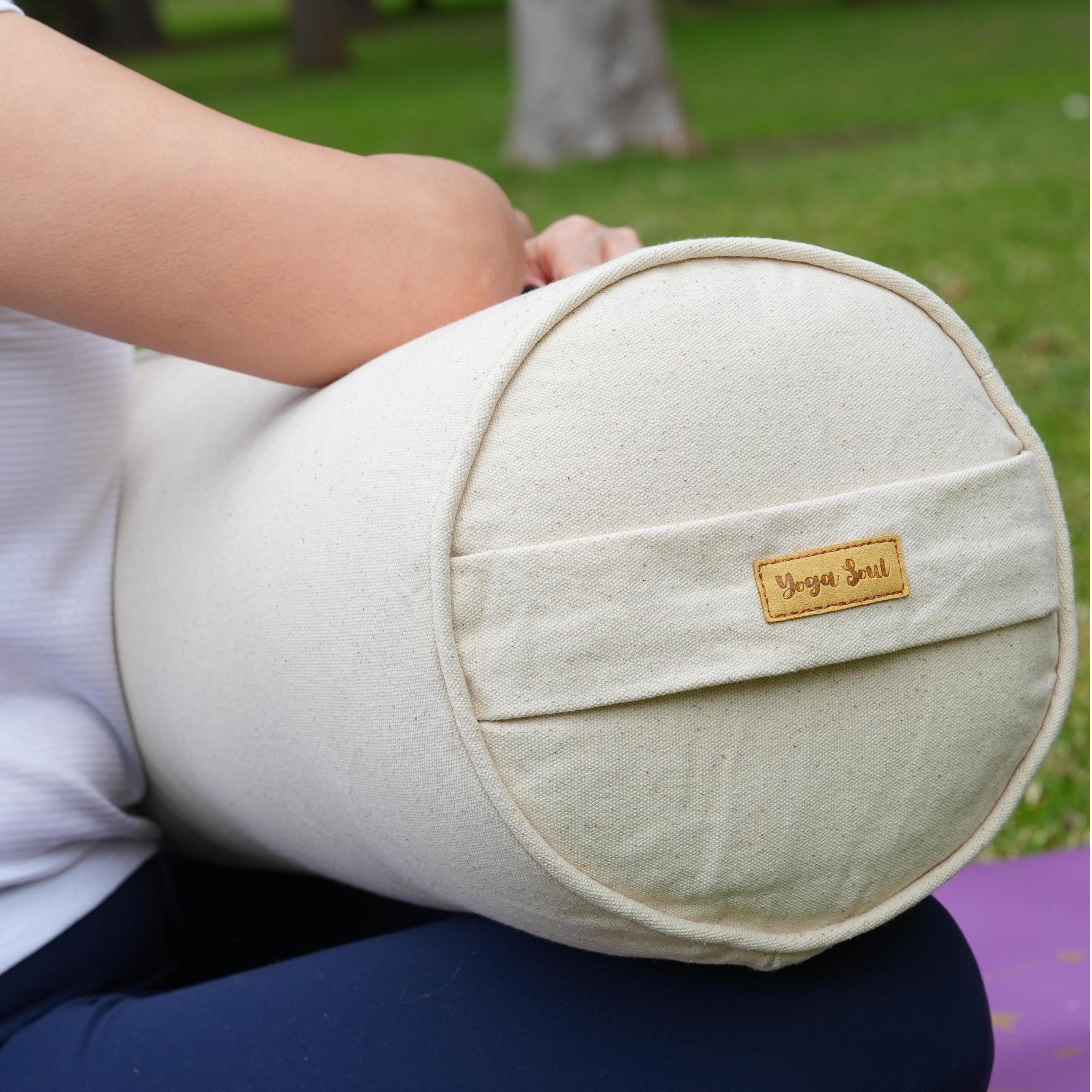 Round Yoga Bolster | Pure | Purity
