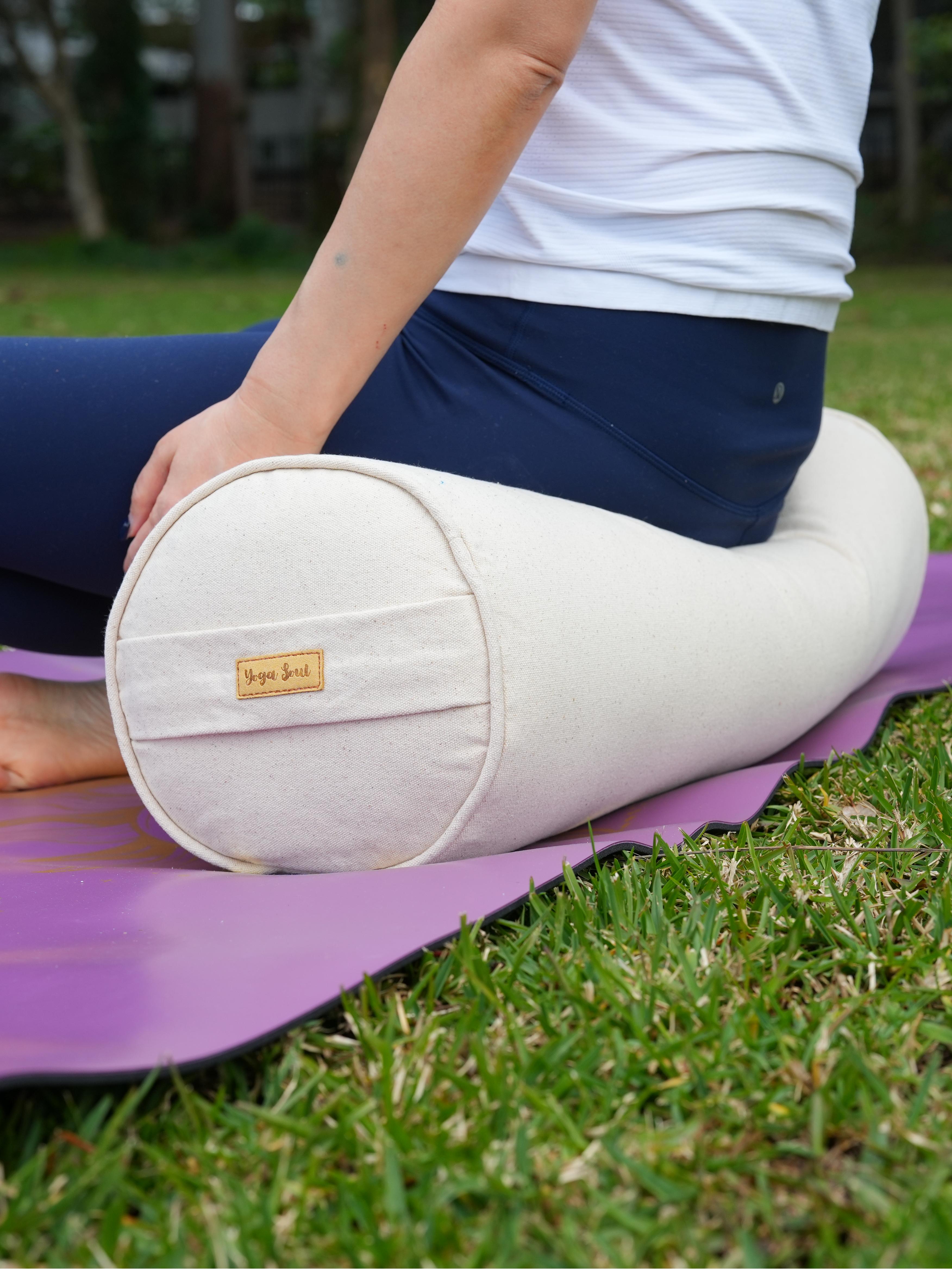 Round Yoga Bolster | Pure | Purity