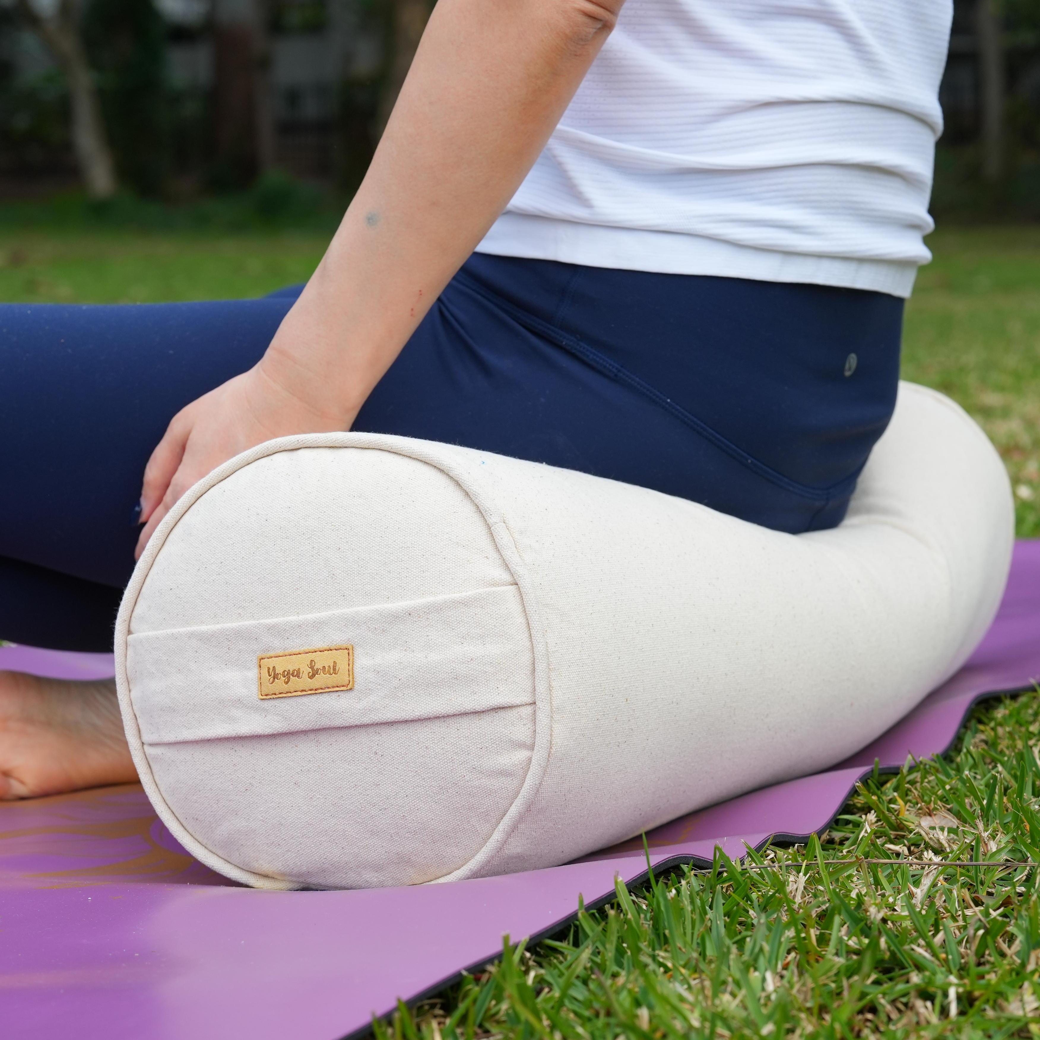 Round Yoga Bolster | Pure | Purity